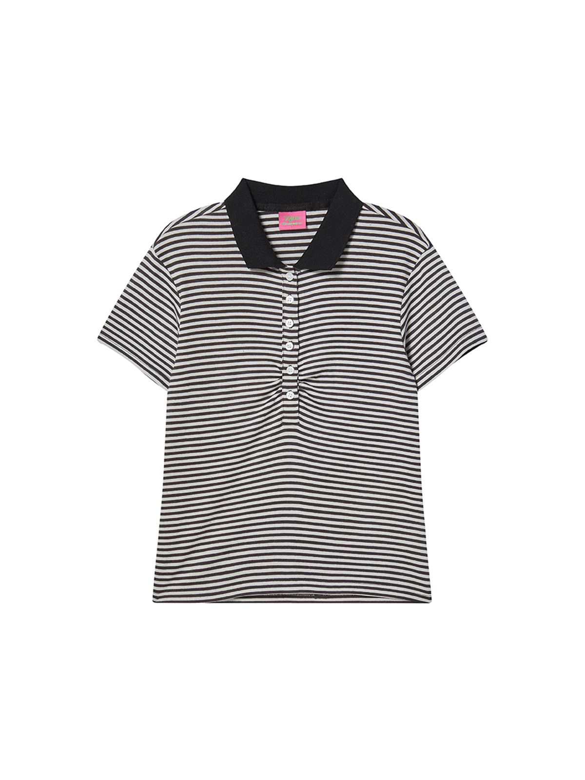 엔와이엑스엑스(NYXX) STRIPE COLLAR TEE BEIGE