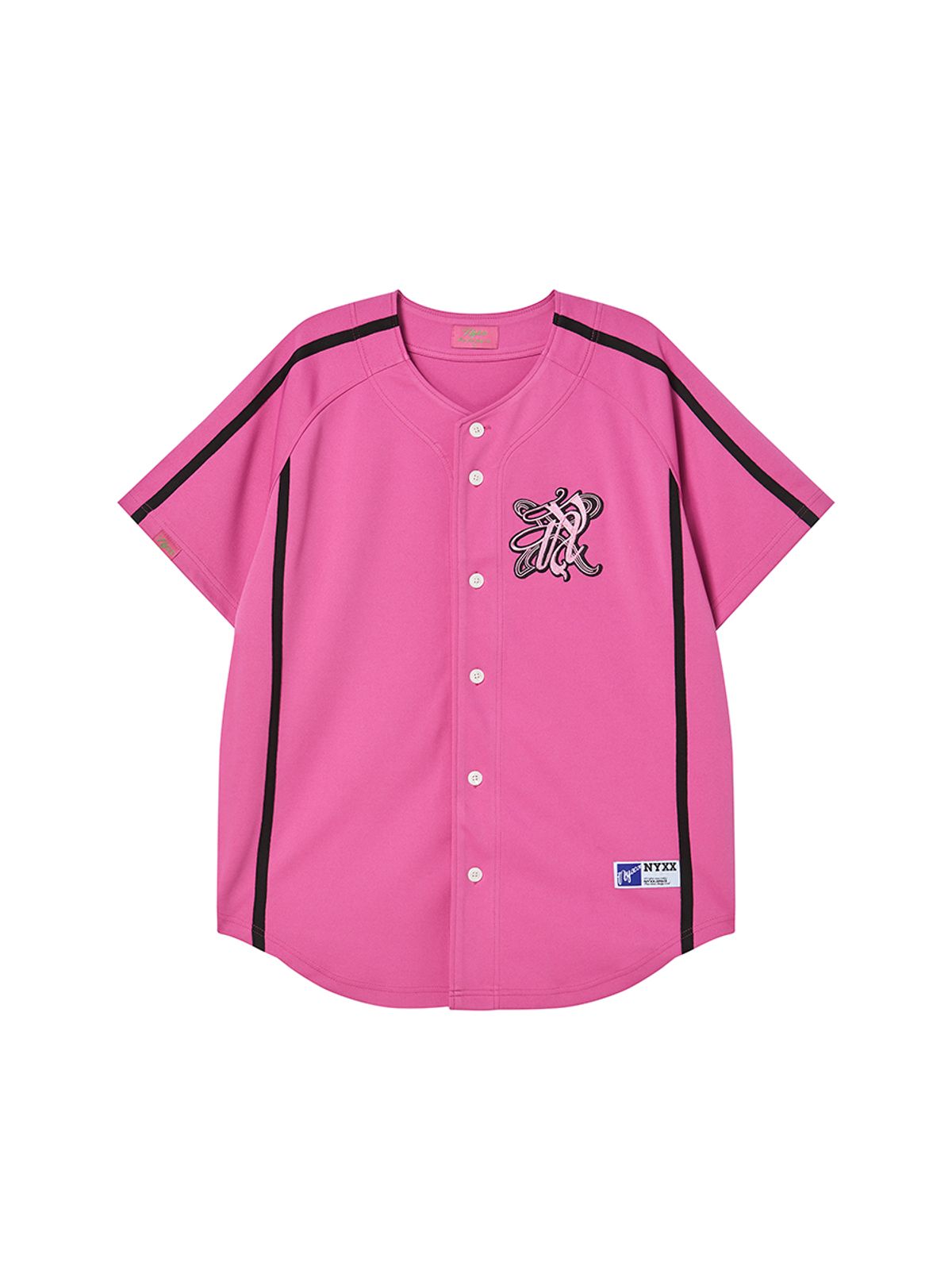 엔와이엑스엑스(NYXX) TOUGH BEAR BASEBALL JESEY PINK