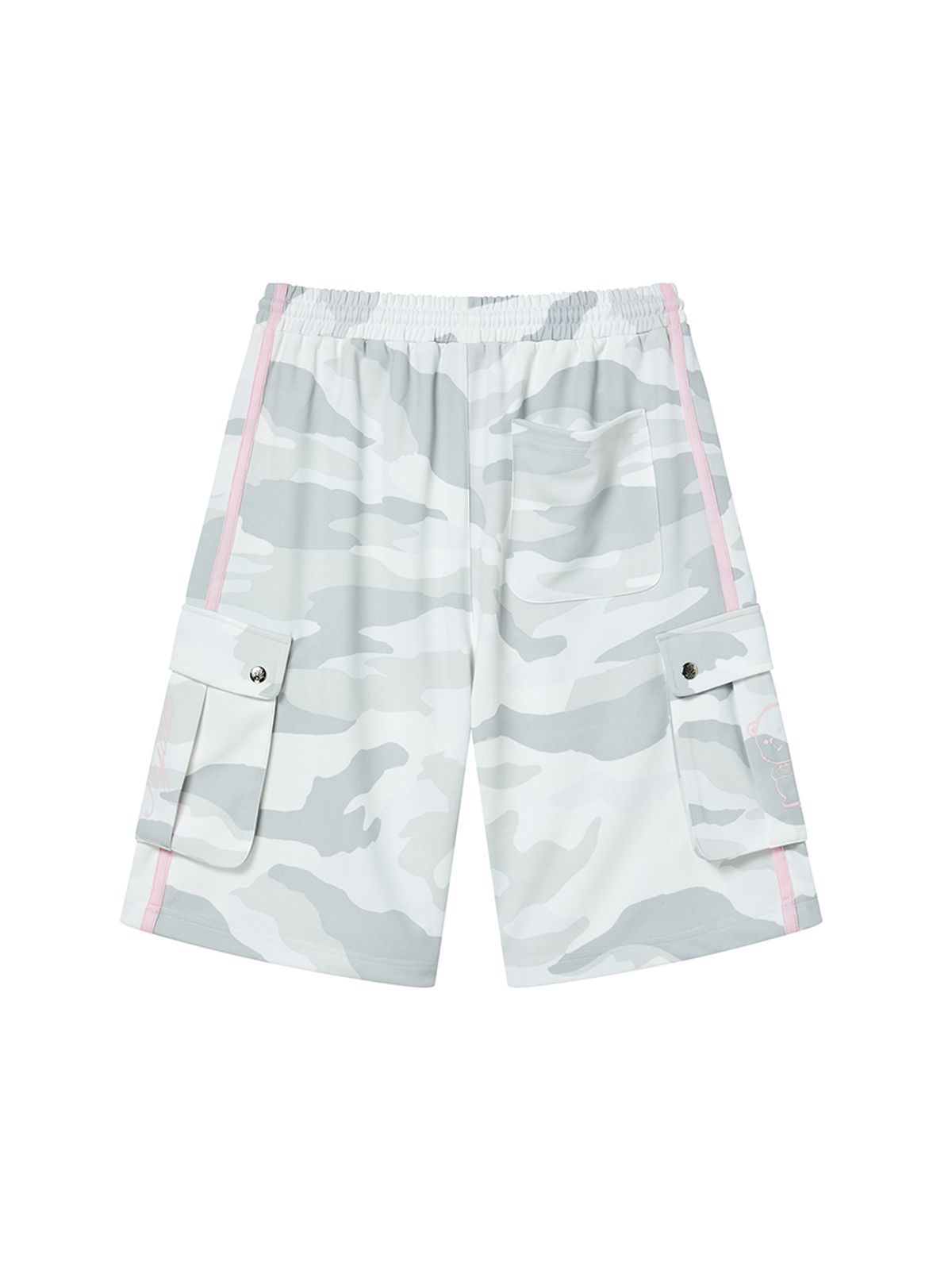엔와이엑스엑스(NYXX) TOUGH BEAR CAMO HALF PANTS LIGHT GRAY