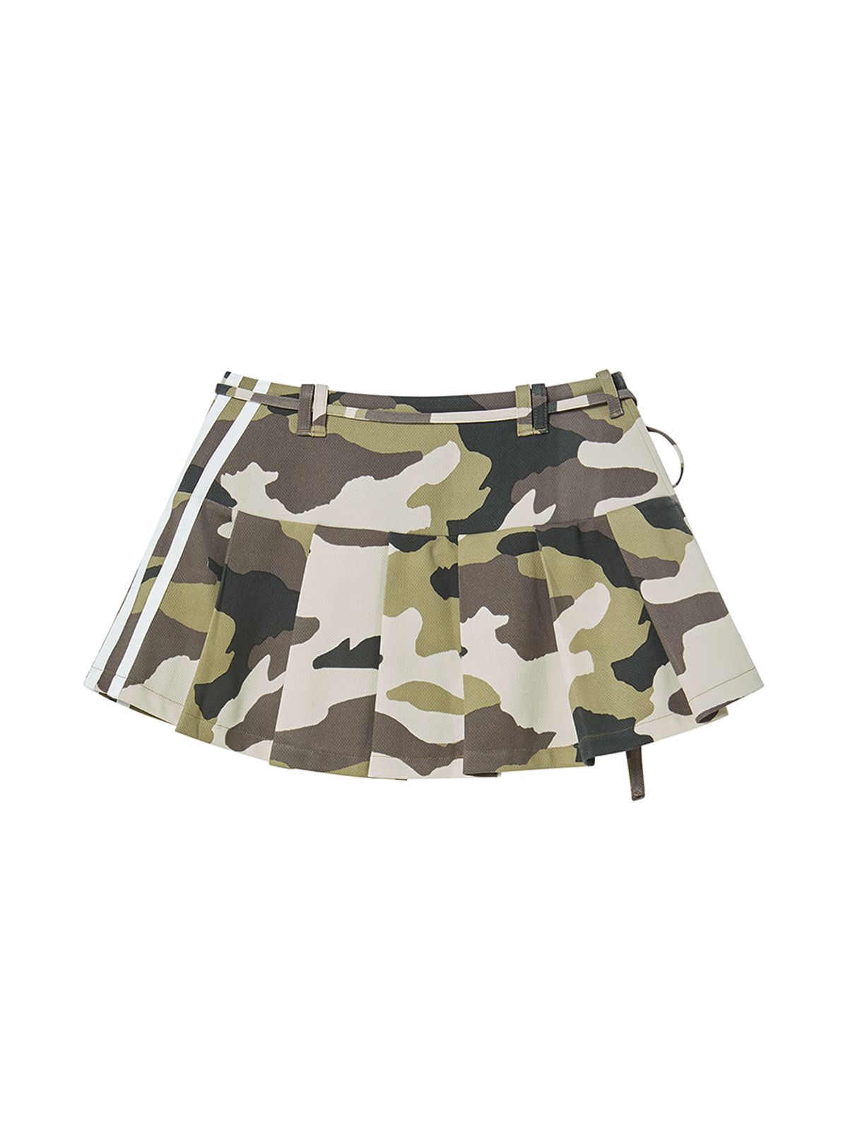 엔와이엑스엑스(NYXX) PLEATS WRAP SKIRT CAMO