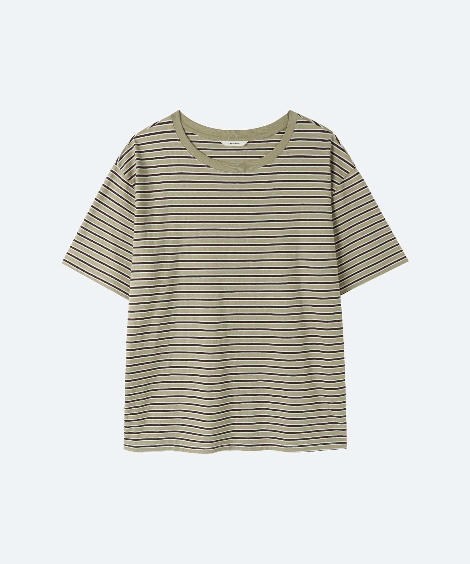 MOONSUN ♥ UNISEX, Stripe Ringer T-Shirt /追跡付 Designer fashion, Seoul-fully created | W Concept