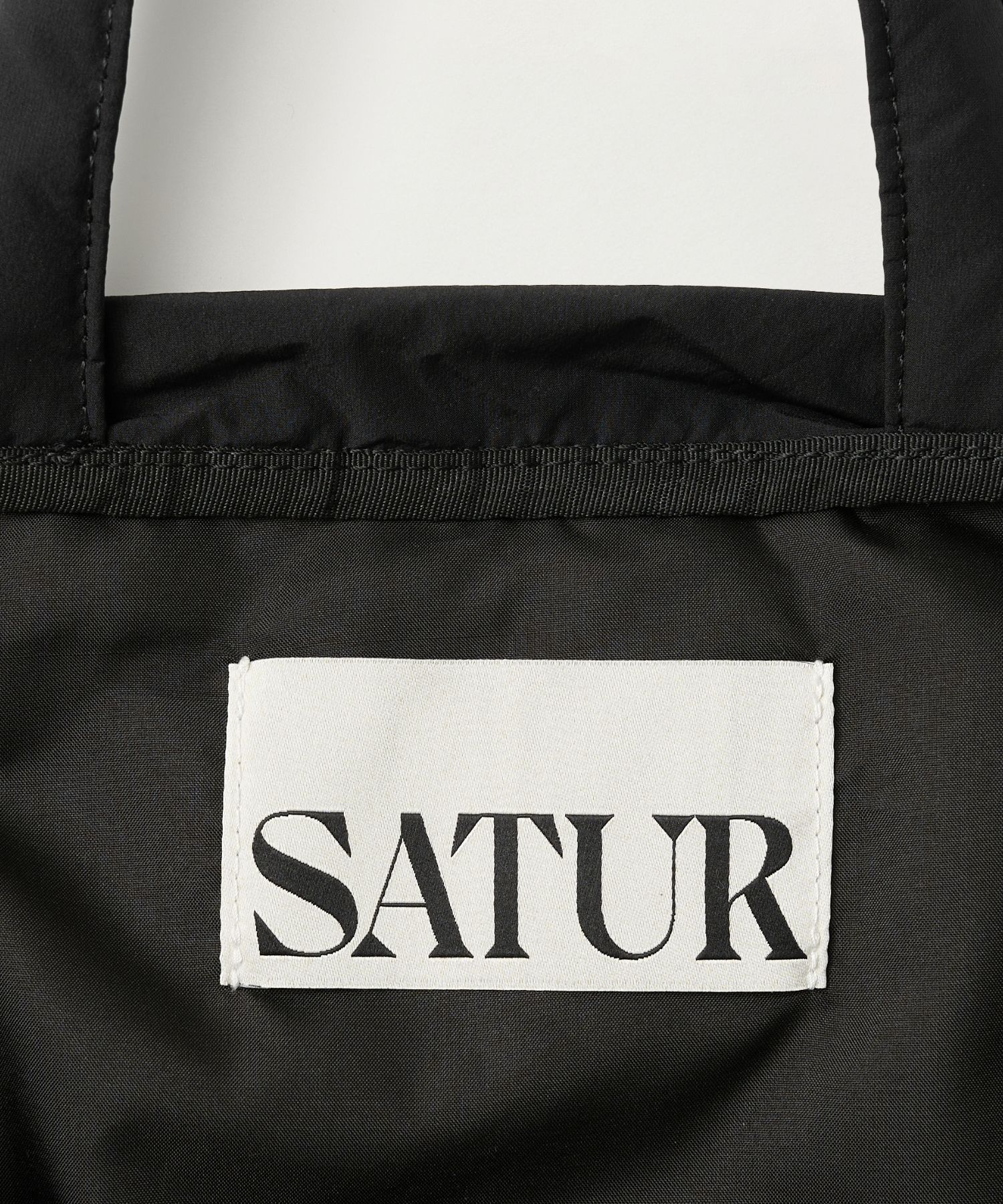 ■SATUR■ Solid Drawstring Bag Black SA255UAB05BLK0 MUSINSA | SATUR Solid Drawstring Bag Black