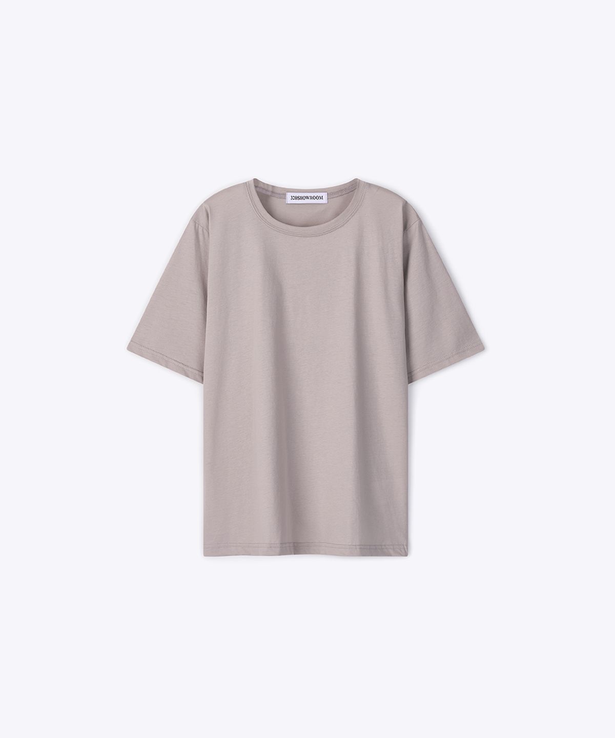 320쇼룸(320SHOWROOM) Nevan Silket Metal Tee Light Gray