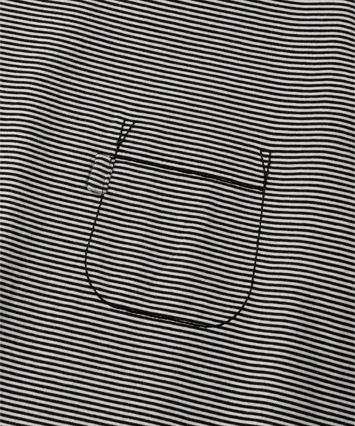 넌블랭크(NONBLANK) 핀스트라이프 티셔츠_BLACK