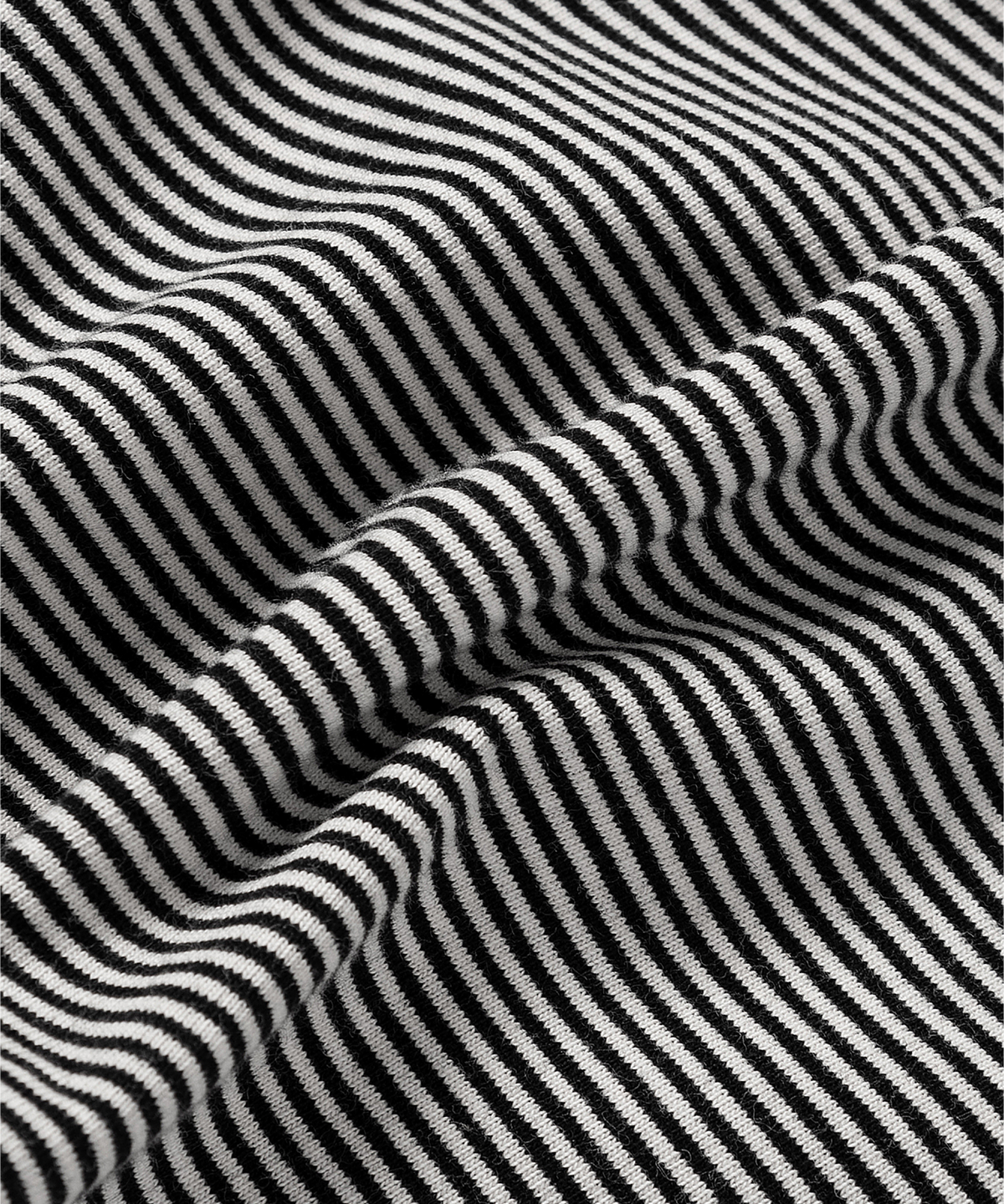 넌블랭크(NONBLANK) 핀스트라이프 티셔츠_BLACK