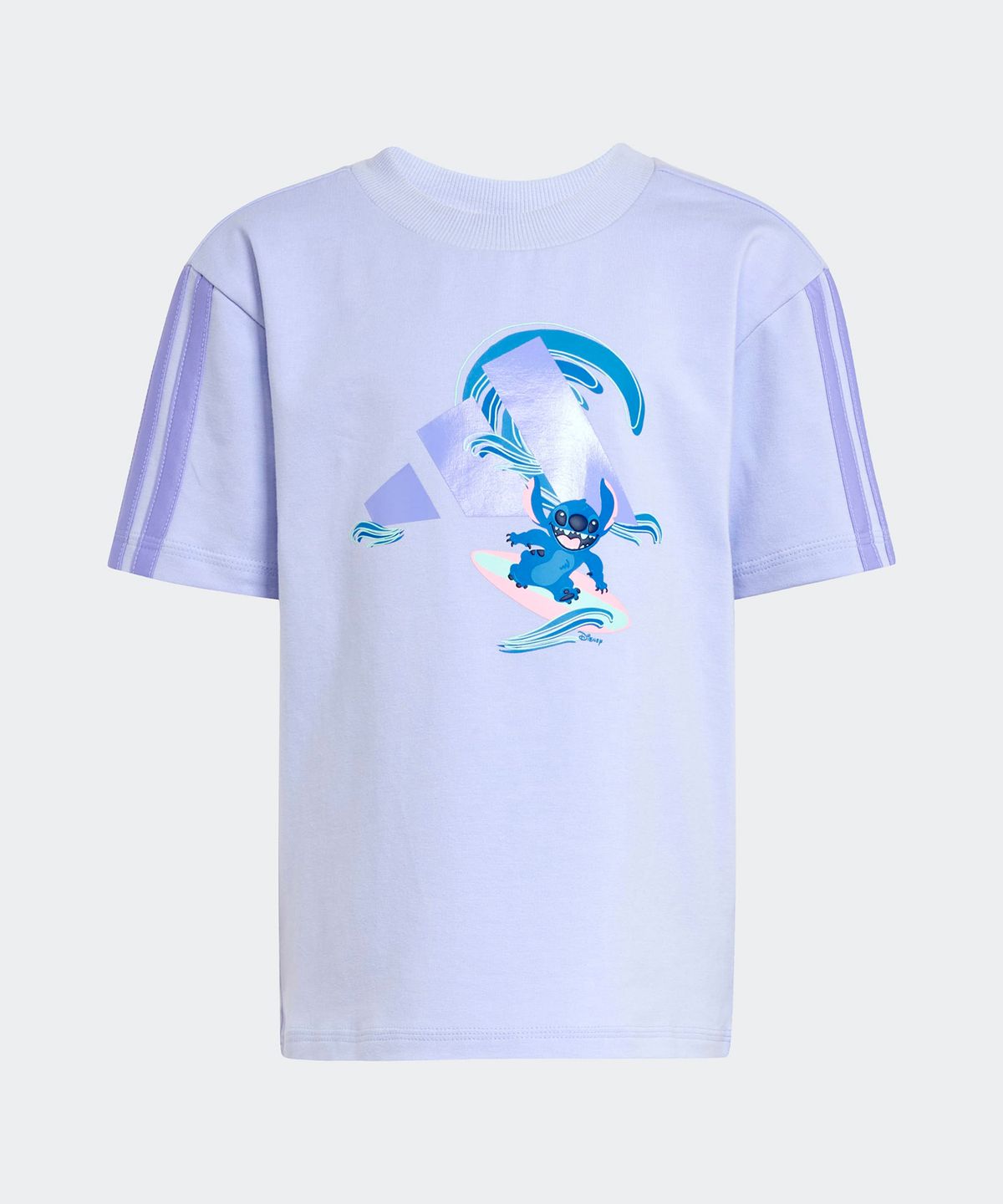 아디다스 키즈(ADIDAS KIDS) 아디다스 X 디즈니 릴로앤스티치 상하의 세트 - 라이트퍼플 / JD4558