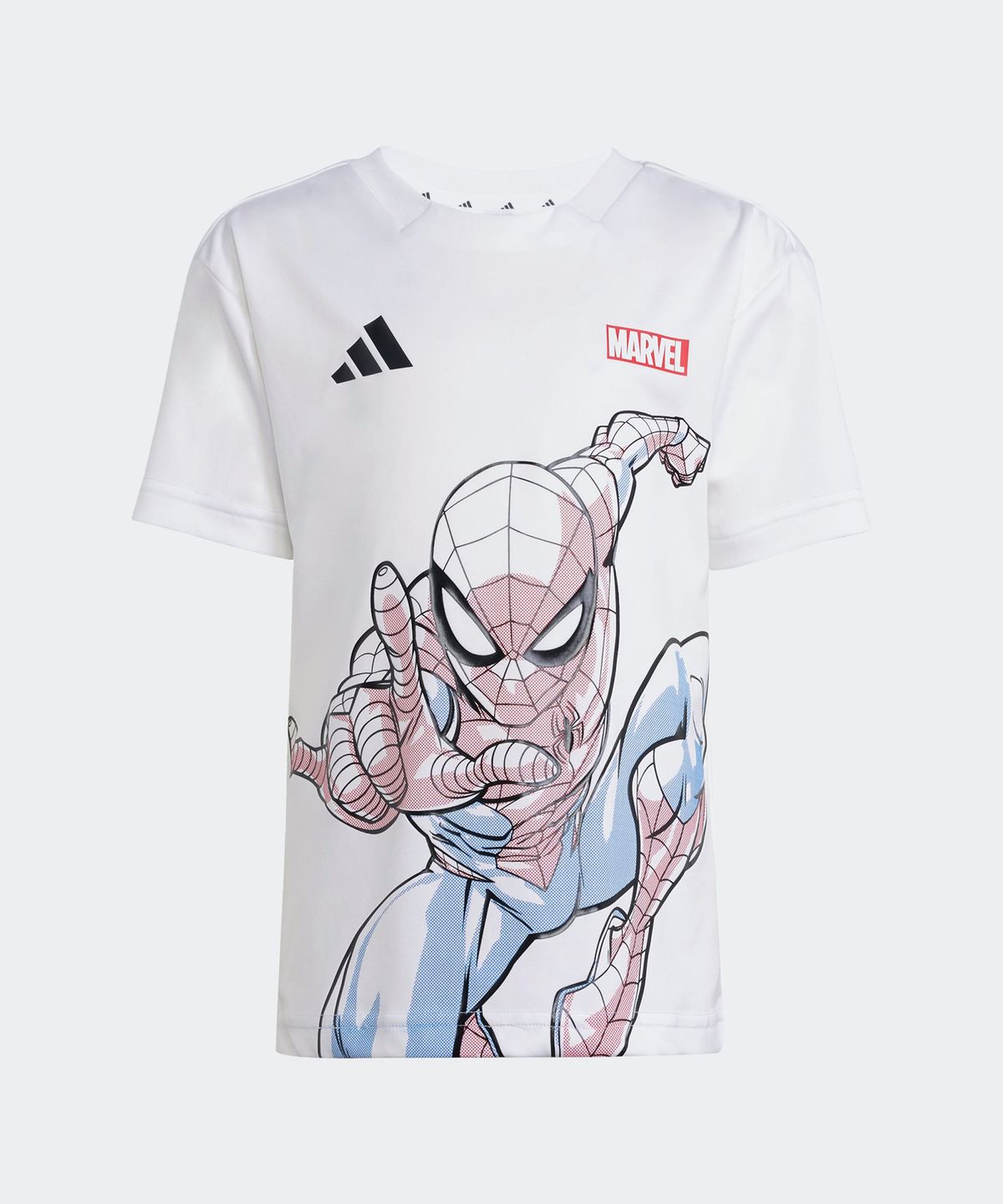 아디다스 키즈(ADIDAS KIDS) 아디다스 X 마블 스파이더맨 상하의 세트 - 화이트블랙 / JF3655