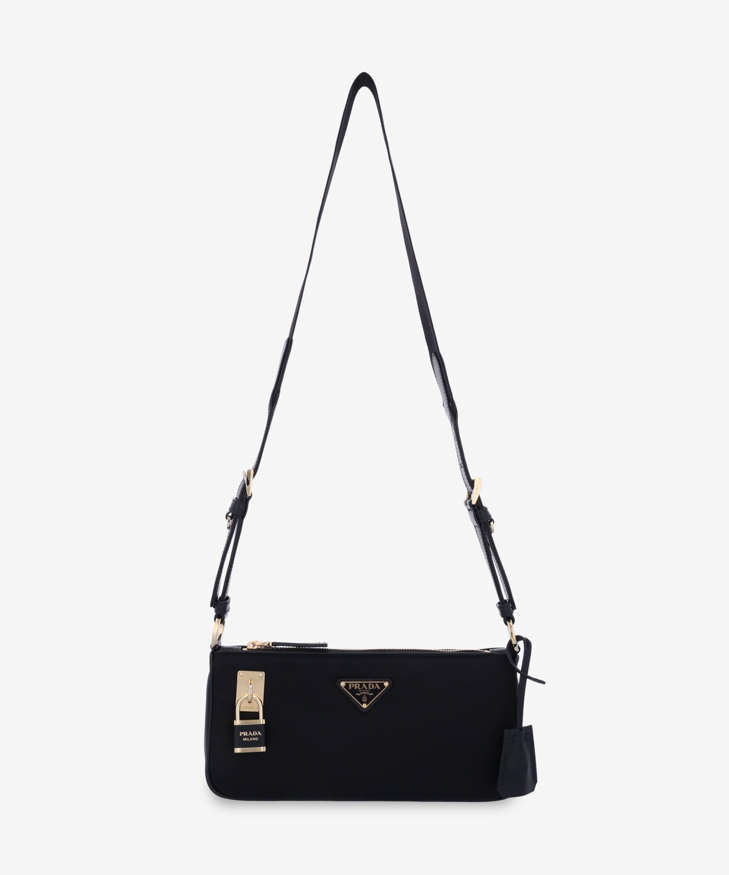 ショルダーバッグ・ポシェット *PRADA* Small Nylon Shoulder Bag Black 1BC2342C8QF0002 1BC23 MUSINSA | PRADA Small Nylon Shoulder Bag - Black