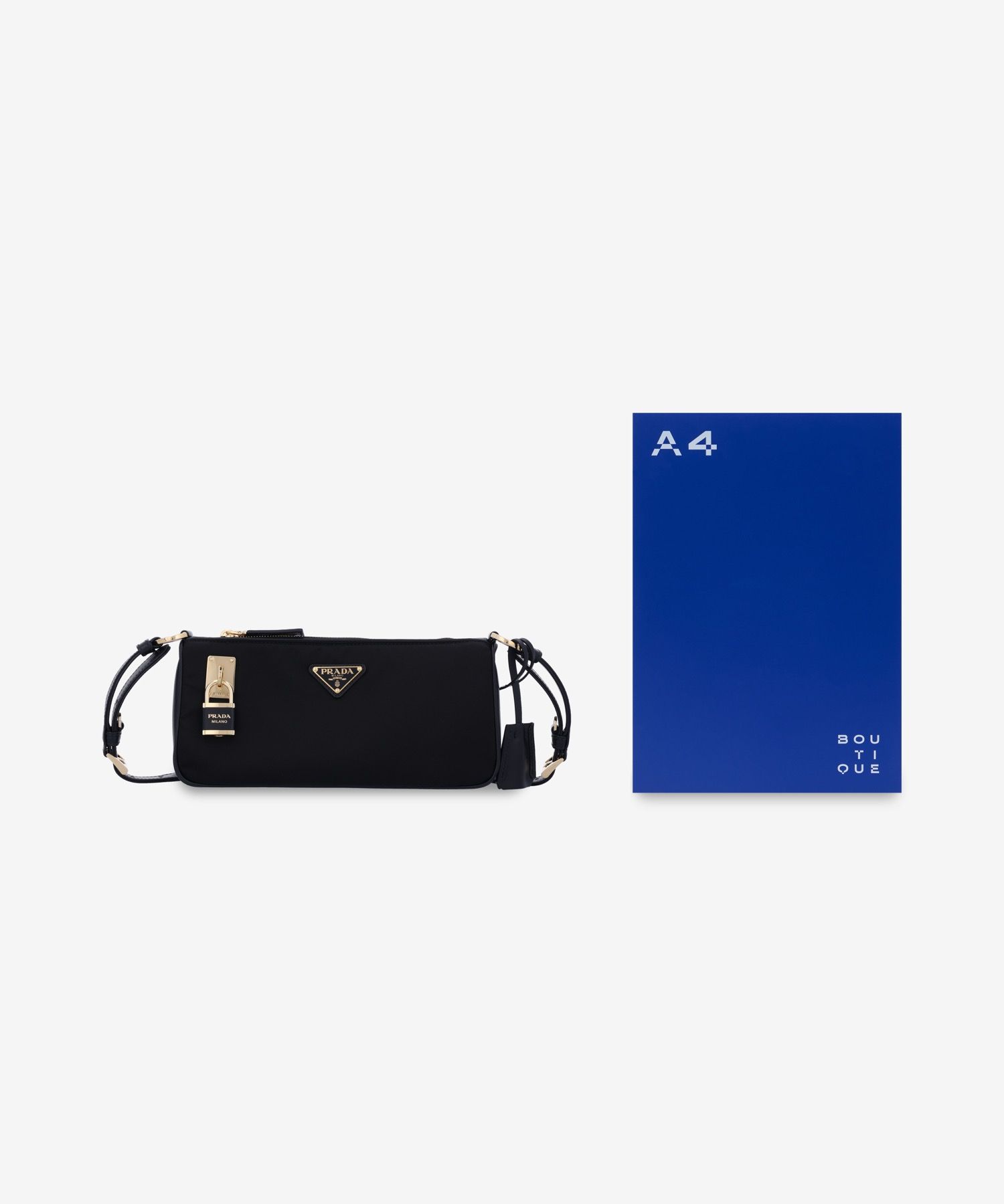 ★PRADA★ Small Nylon Shoulder Bag Black 1BC2342C8QF0002 1BC MUSINSA | PRADA Small Nylon Shoulder Bag - Black