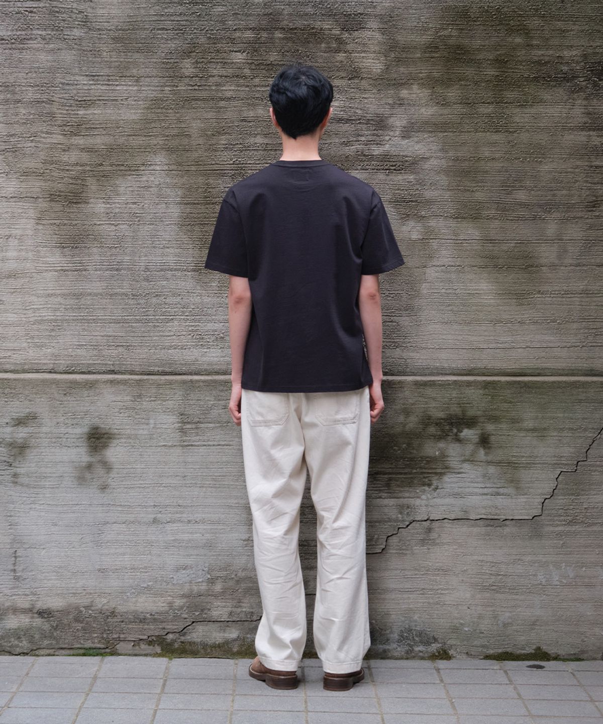 홀리선(HORLISUN) Emery Short Circle T-shirt Black
