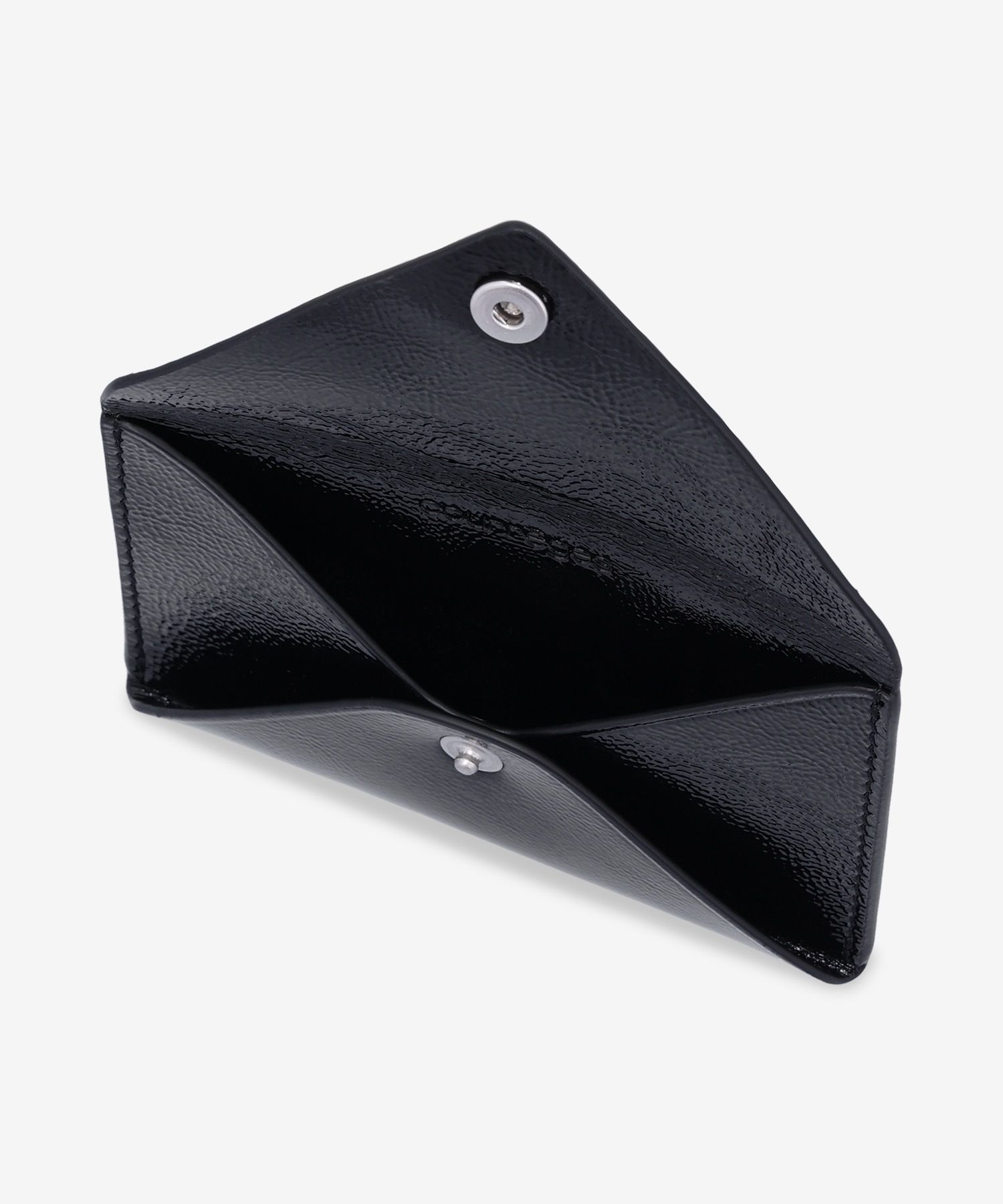 MUSINSA | COURREGES AC Studded Envelope Card Holder - Black