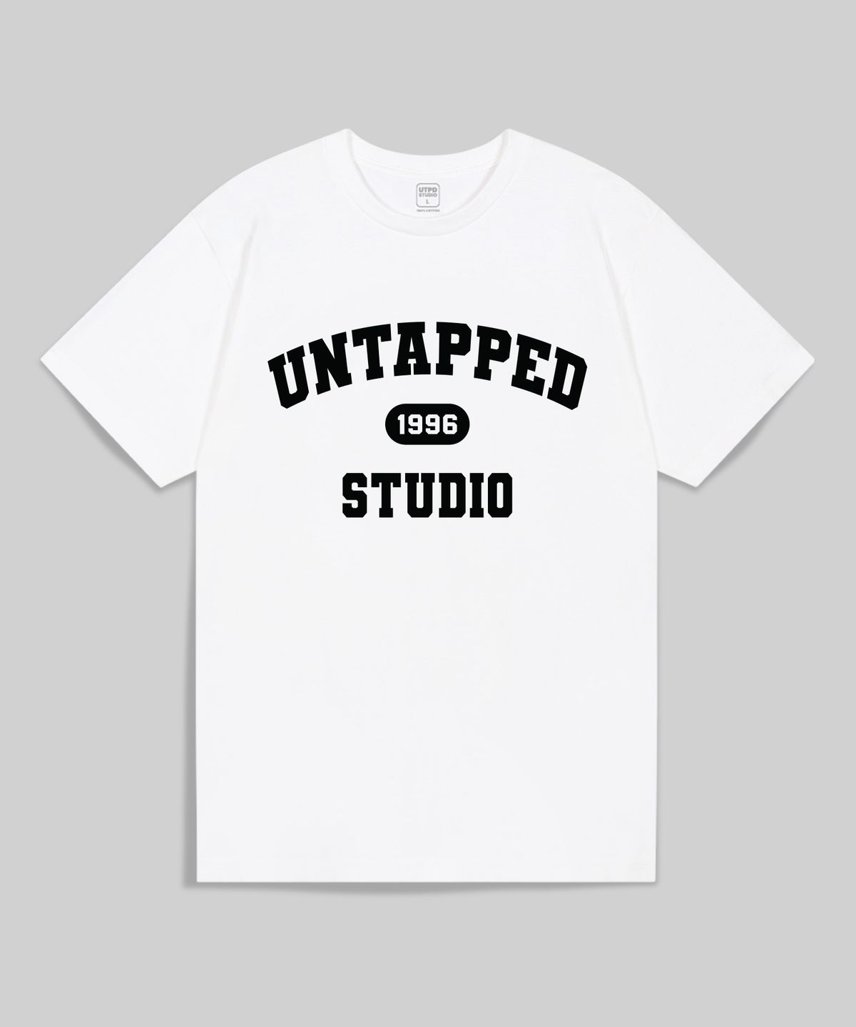 언탭트 스튜디오(UNTAPPED STUDIO) 1996 스튜디오 오버핏 반팔 티셔츠 4 COLOR