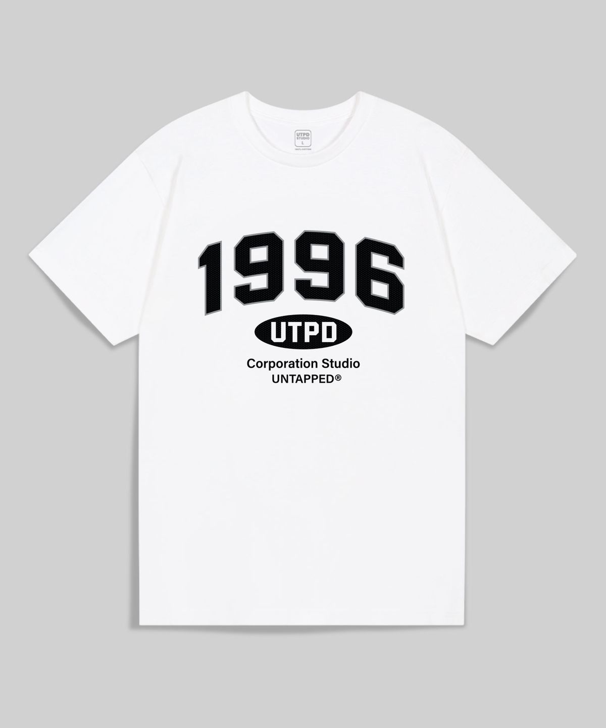 언탭트 스튜디오(UNTAPPED STUDIO) 1996 아치 오버핏 반팔 티셔츠 4 COLOR
