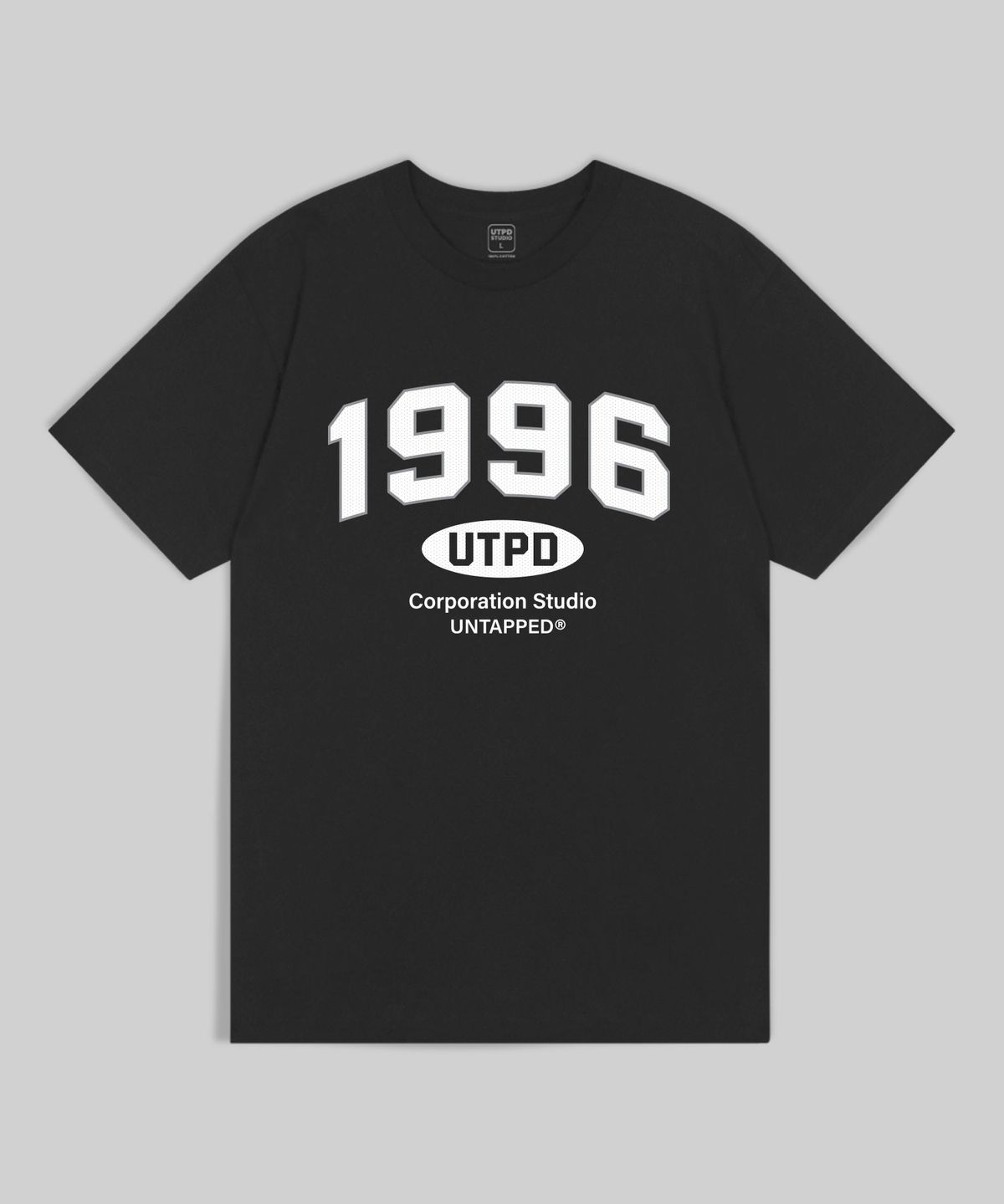 언탭트 스튜디오(UNTAPPED STUDIO) 1996 아치 오버핏 반팔 티셔츠 4 COLOR