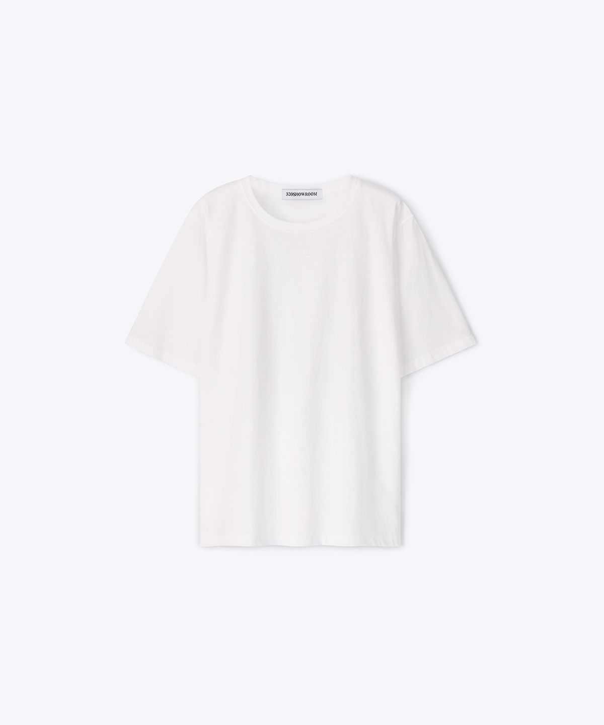 320쇼룸(320SHOWROOM) Nevan Silket Metal Tee White