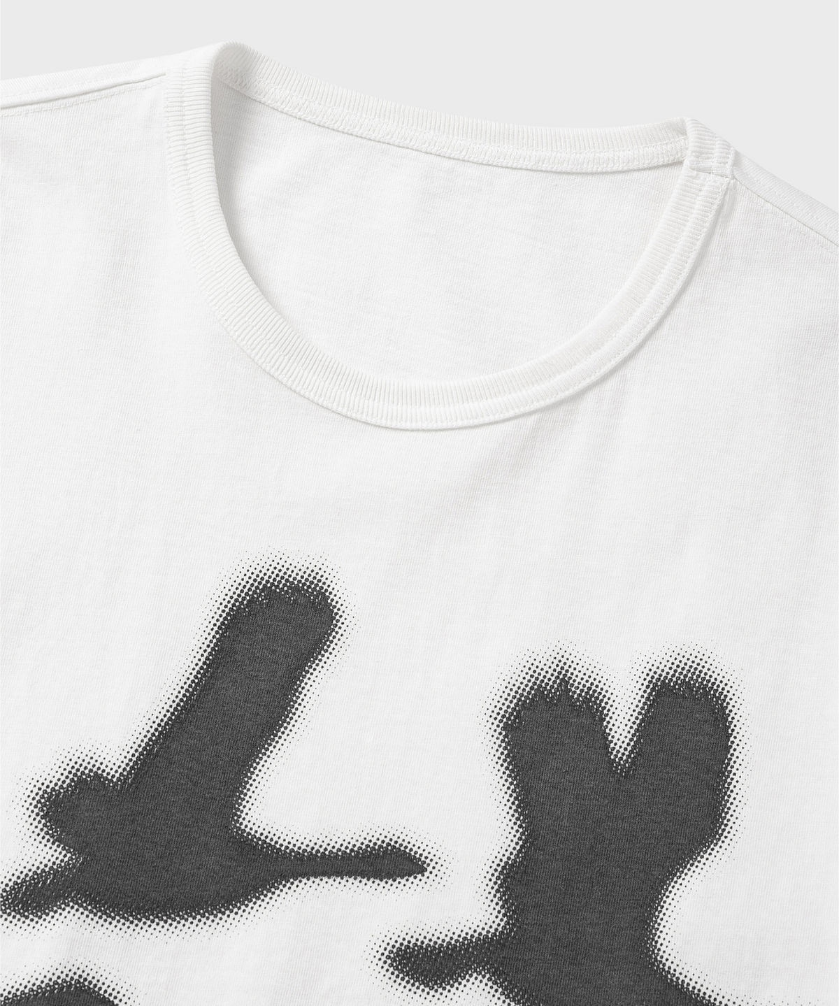 넌블랭크(NONBLANK) PAUSE BIRD HS 티셔츠_WHITE