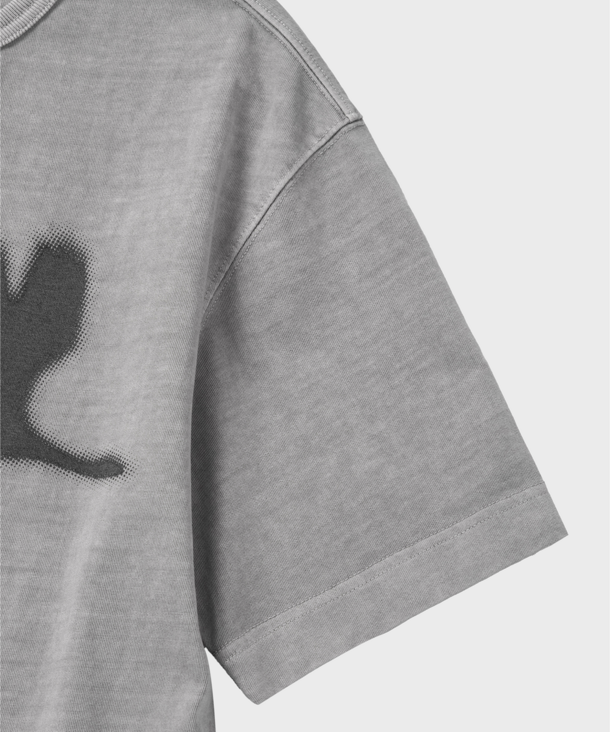 넌블랭크(NONBLANK) PAUSE BIRD HS 티셔츠_GREY