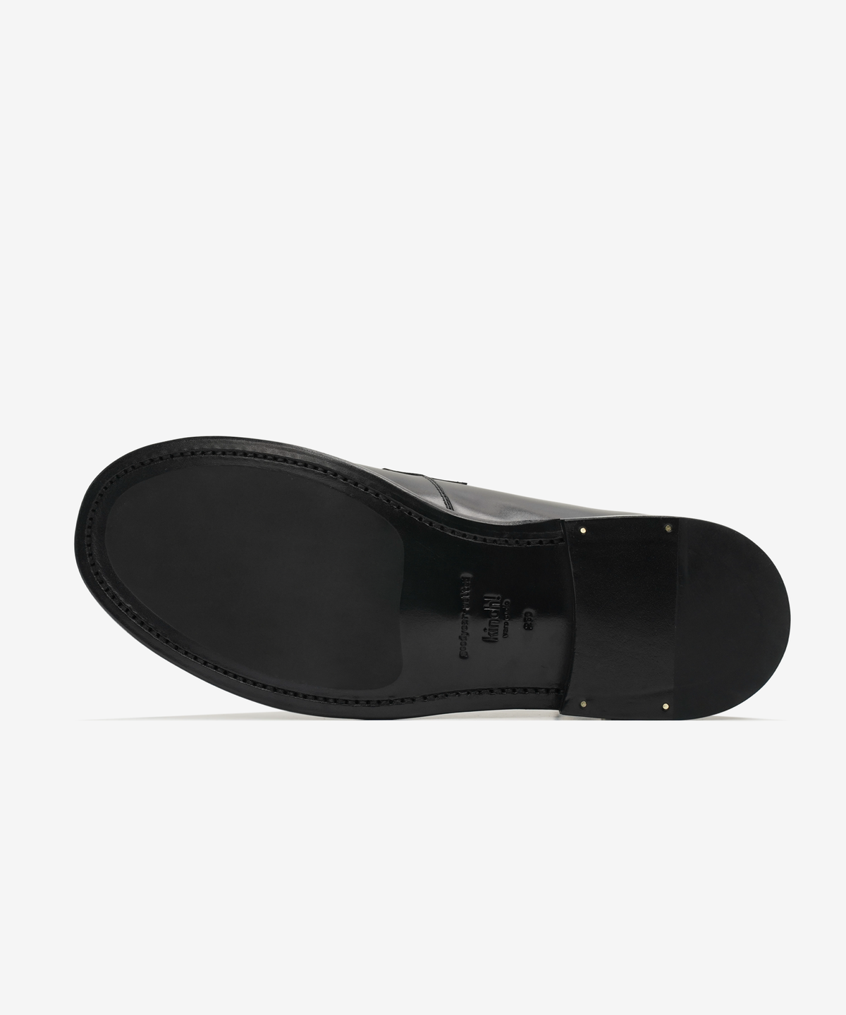 킨치(KINCHI) [GOODYEAR WELTED] CLOAFER - C07 / BLACK (CTC BABYCALF)