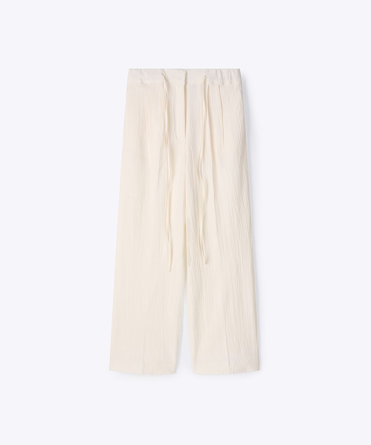 320쇼룸(320SHOWROOM) Luen Crinkle Summer Pants Cream