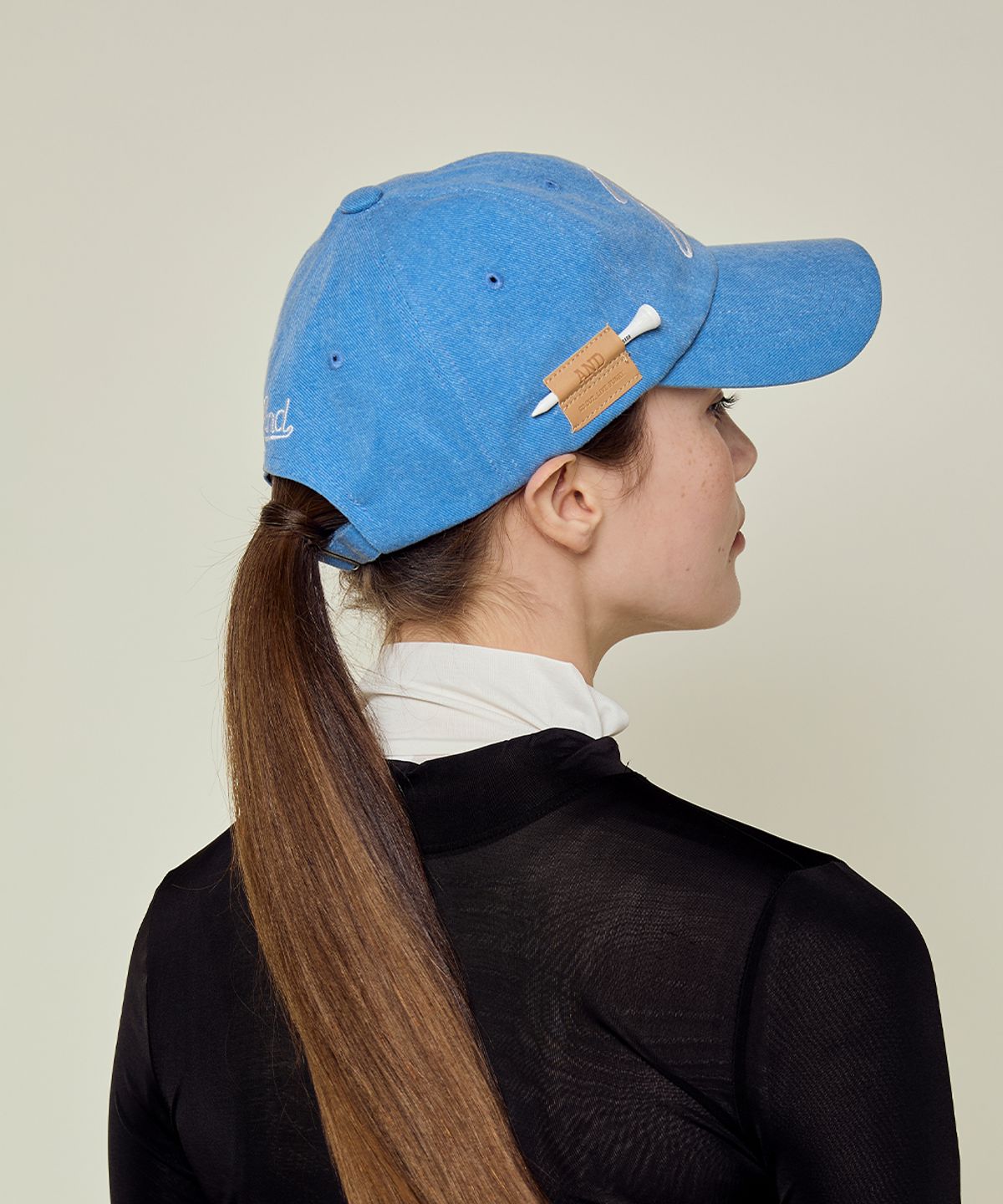 앤드 골프(AND GOLF) Pigment Ball Cap Blue