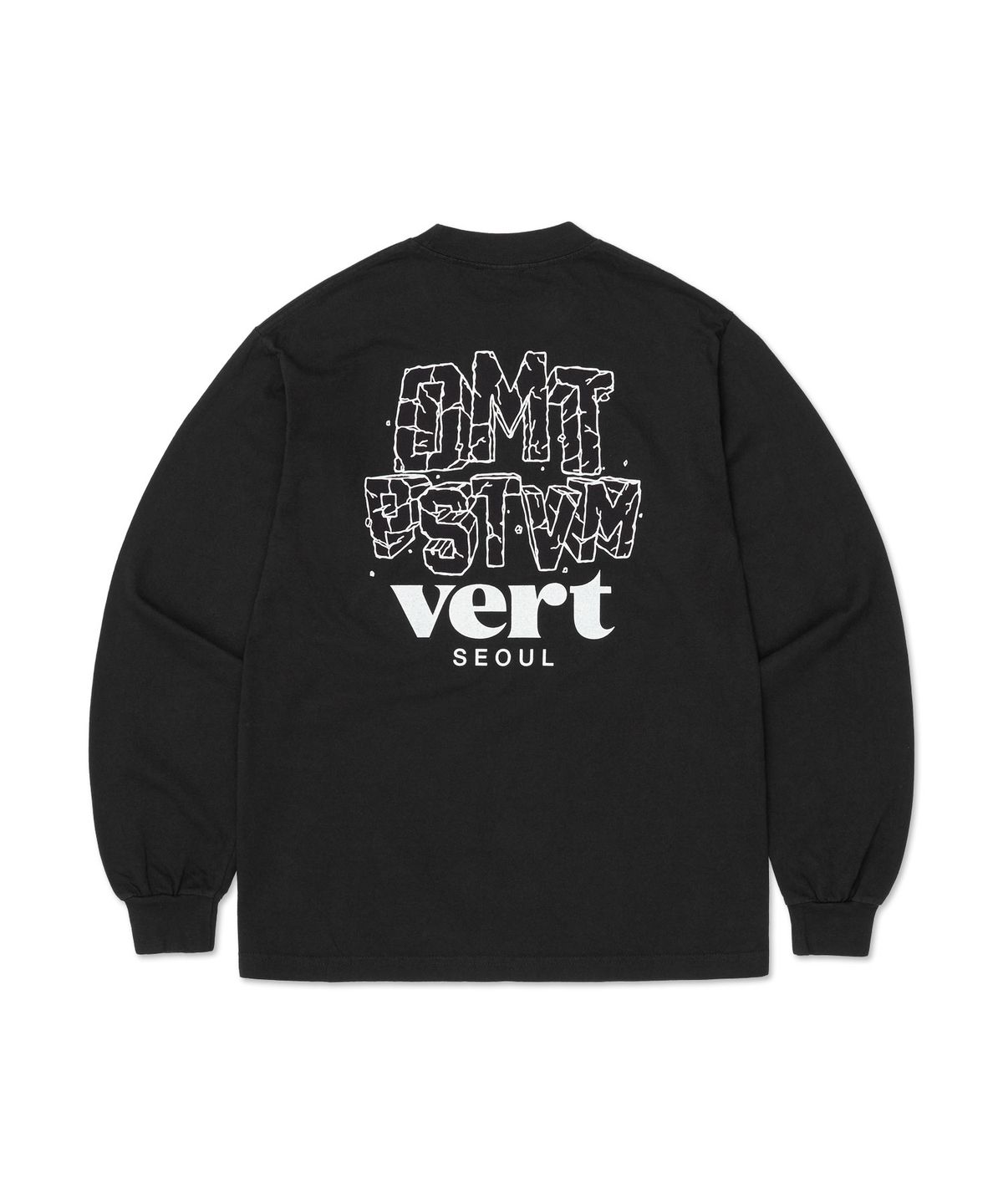 디미토(DIMITO) DMT VERT SEOUL LSV GD 6.5OZ TEE BLACK