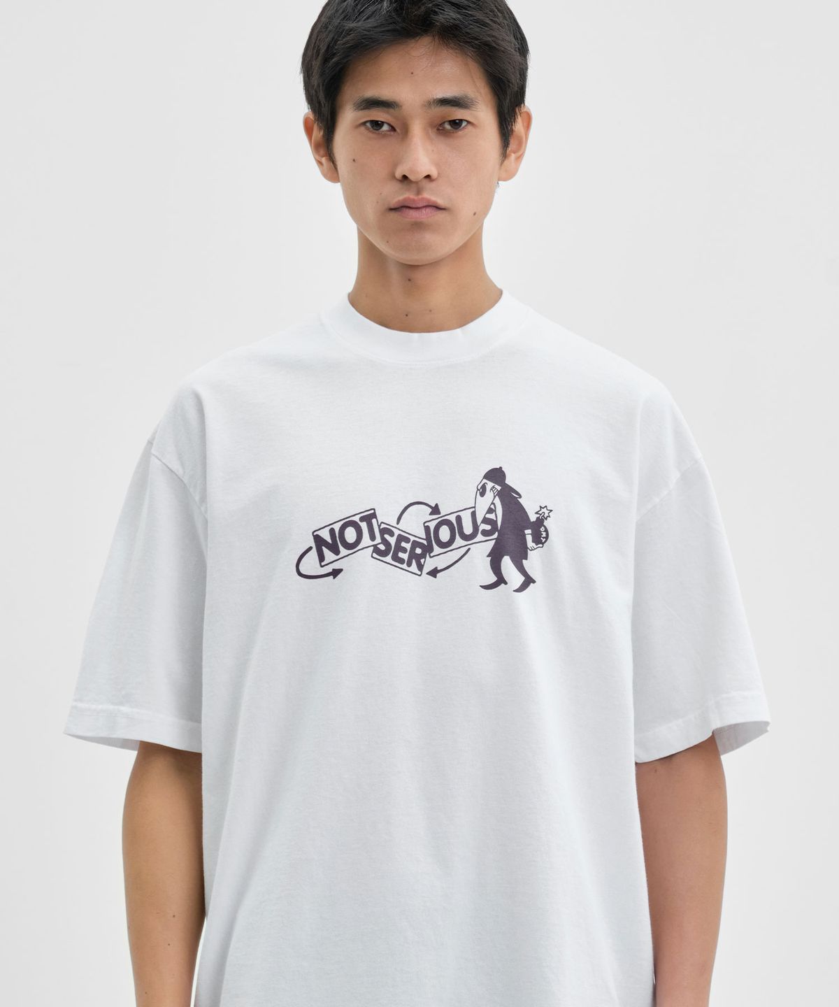 디미토(DIMITO) NS DMT SSV GD 6.5OZ TEE WHITE