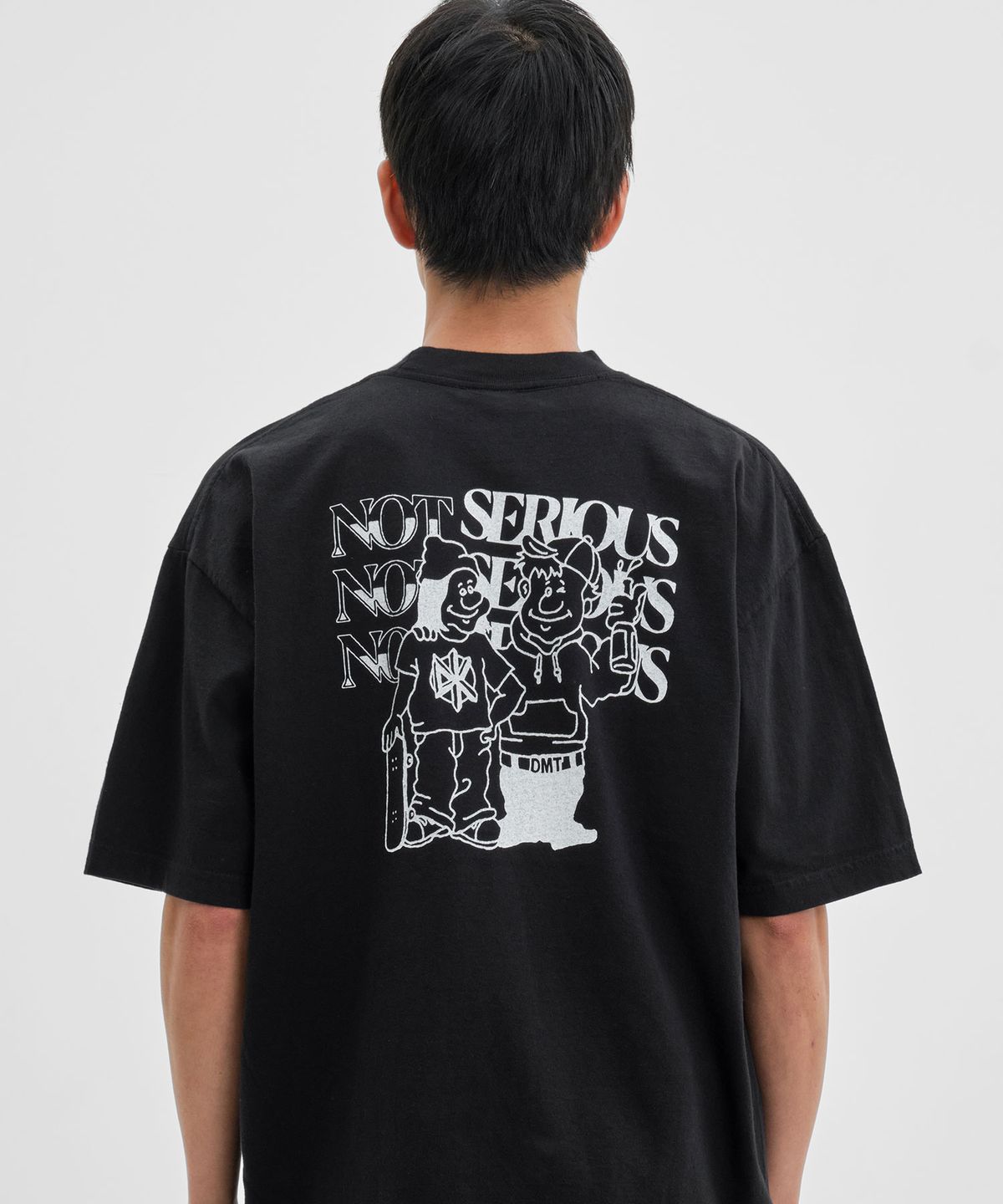 디미토(DIMITO) NSS SSV GD 6.5OZ TEE BLACK