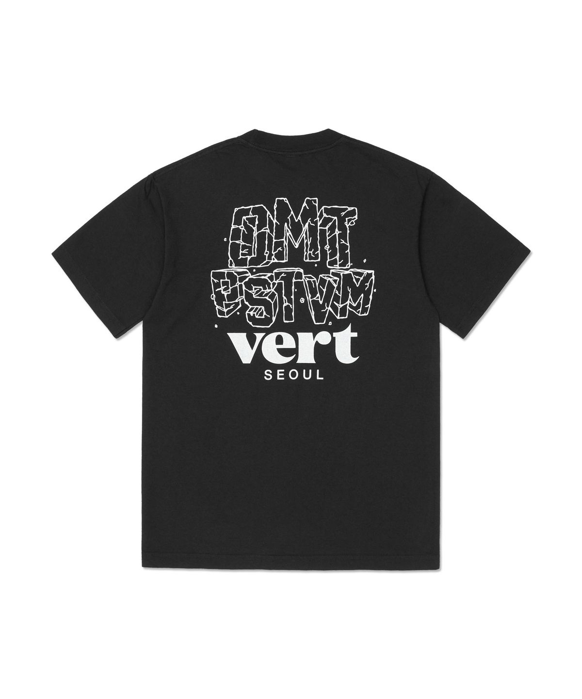 디미토(DIMITO) DMT VERT SEOUL SSV GD 6.5OZ TEE BLACK