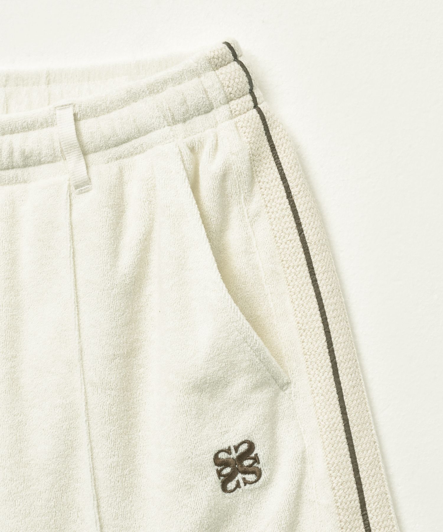 ハーフ・ショートパンツ SATUR Rotten Terry Shorts Cream SA252MHT03CRM0 MUSINSA | SATUR (W) Rotten Terry Shorts Cream