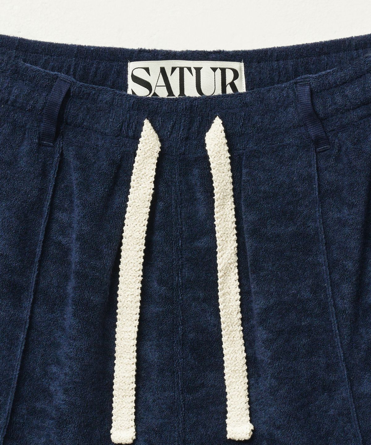 세터(SATUR) 로턴 테리 쇼츠 네이비