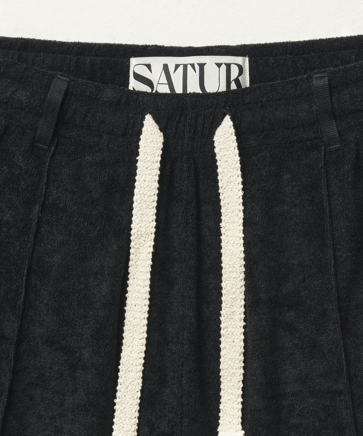 세터(SATUR) 로턴 테리 쇼츠 블랙