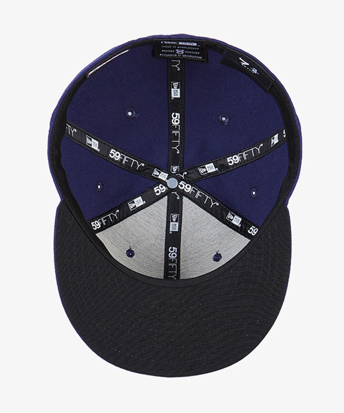 뉴에라(NEW ERA) MLB 어센틱 탬파베이 레이스 피티드캡 게임 라이트 네이비