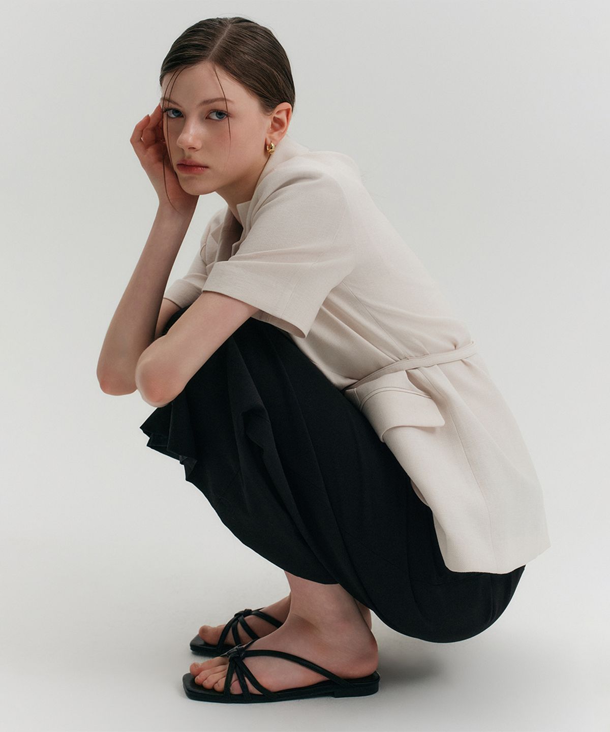 룩캐스트(LOOKAST) 킨슬리 슬리퍼 / KINSLEY SLIPPER_3colors