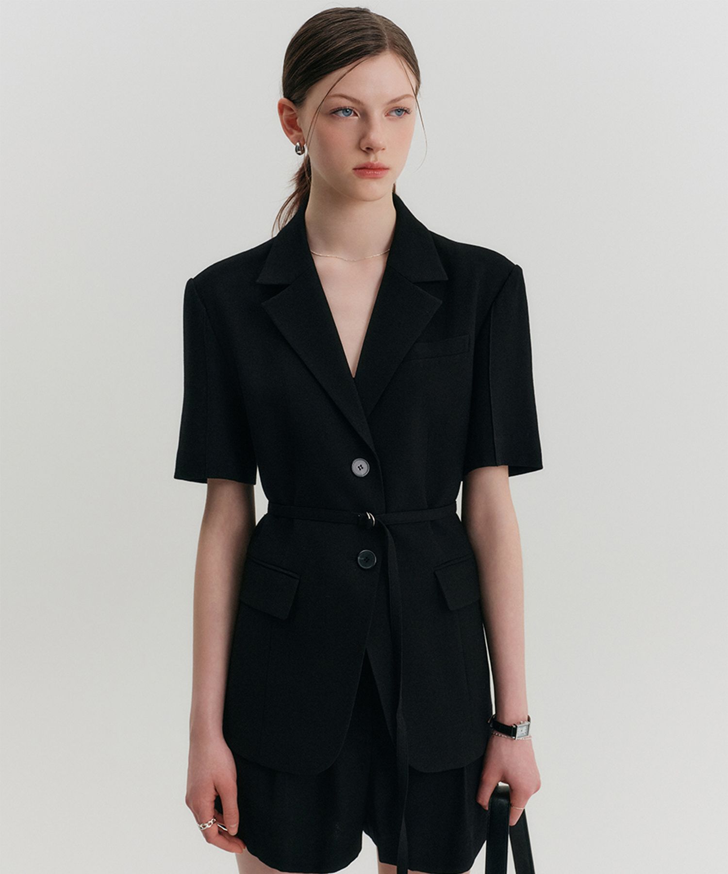ジャケット・アウター lookast emma linen strap jacket MUSINSA公式 | LOOKAST EMMA LINEN STRAP JACKET_3colors