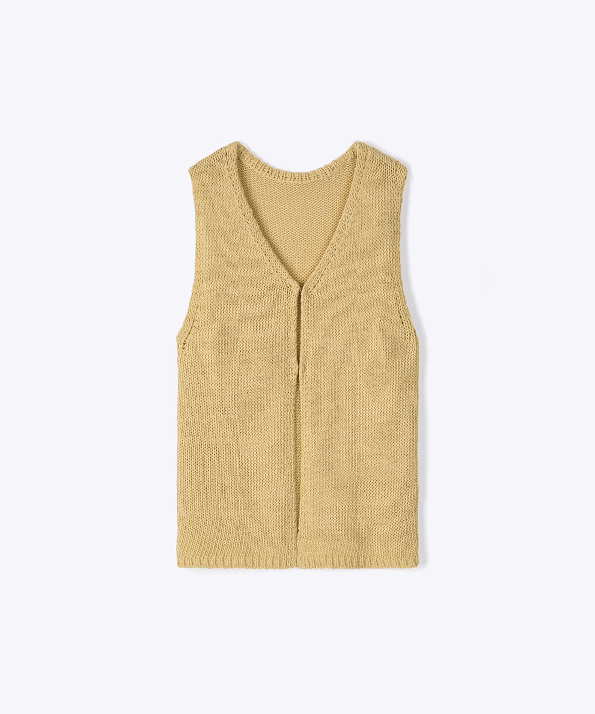 320쇼룸(320SHOWROOM) Filo Hook Knit Vest Butter