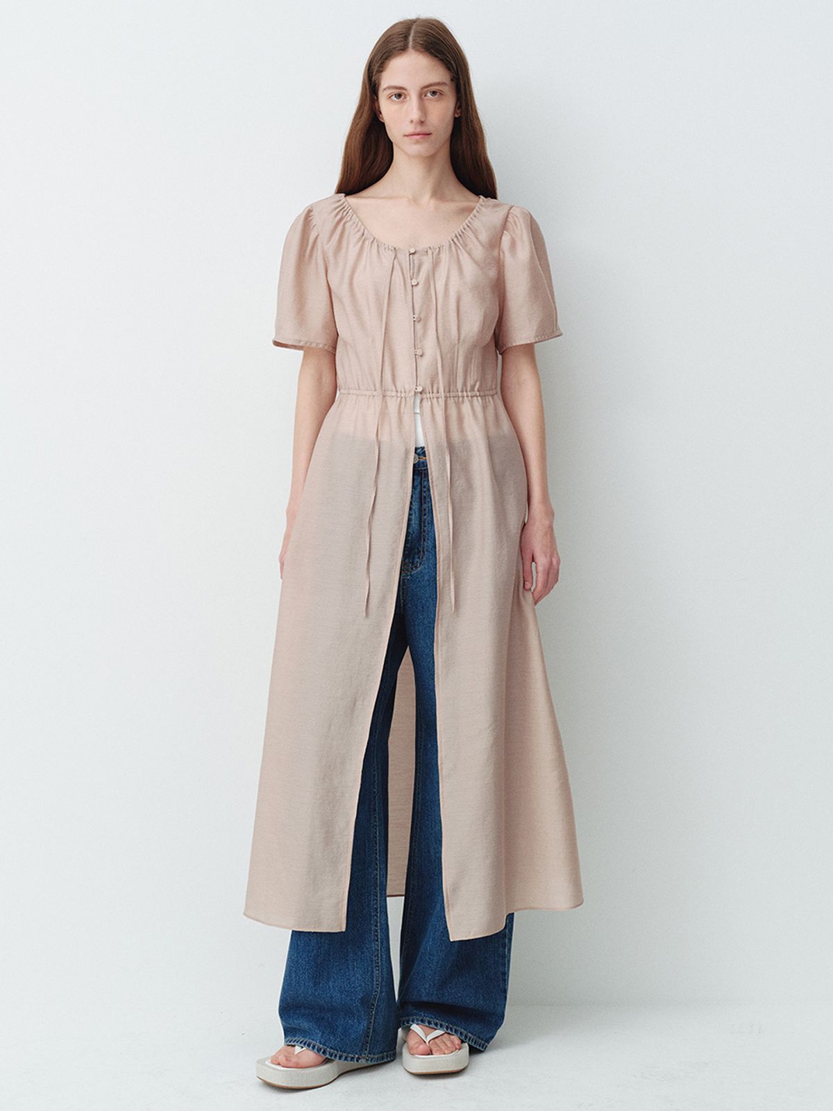 헌치(HUNCH) U-Neck Open One-Piece (2color)
