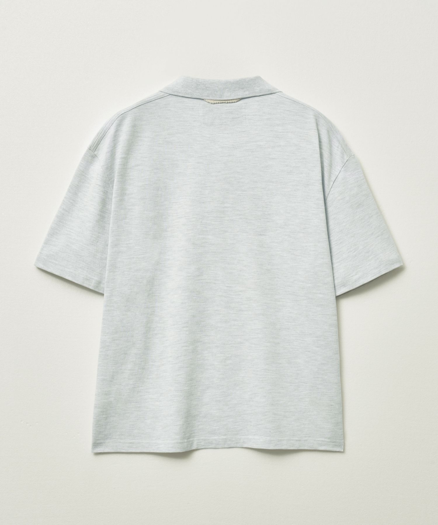ポロシャツ SATUR Basic Pique Polo Short Sleeve T-Shirt Melange White SA MUSINSA | SATUR Basic Pique Polo Short Sleeve T-Shirt