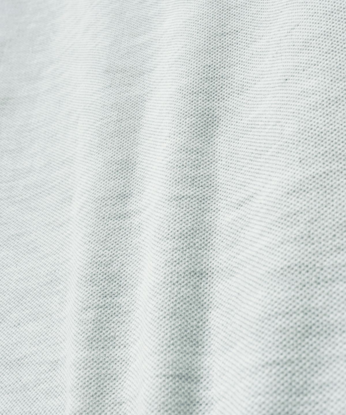 세터(SATUR) 베이직 피케 폴로 반팔 티셔츠 멜란지 화이트