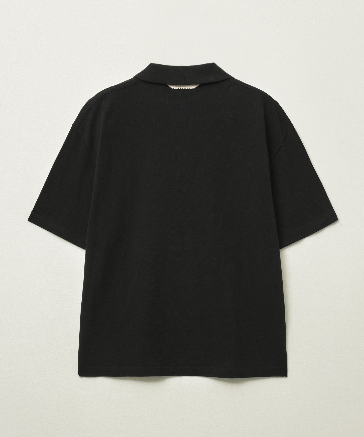 ポロシャツ SATUR Basic Pique Polo Short Sleeve T-Shirt Black SA252MTS13 MUSINSA | SATUR Basic Pique Polo Short Sleeve T-Shirt Black