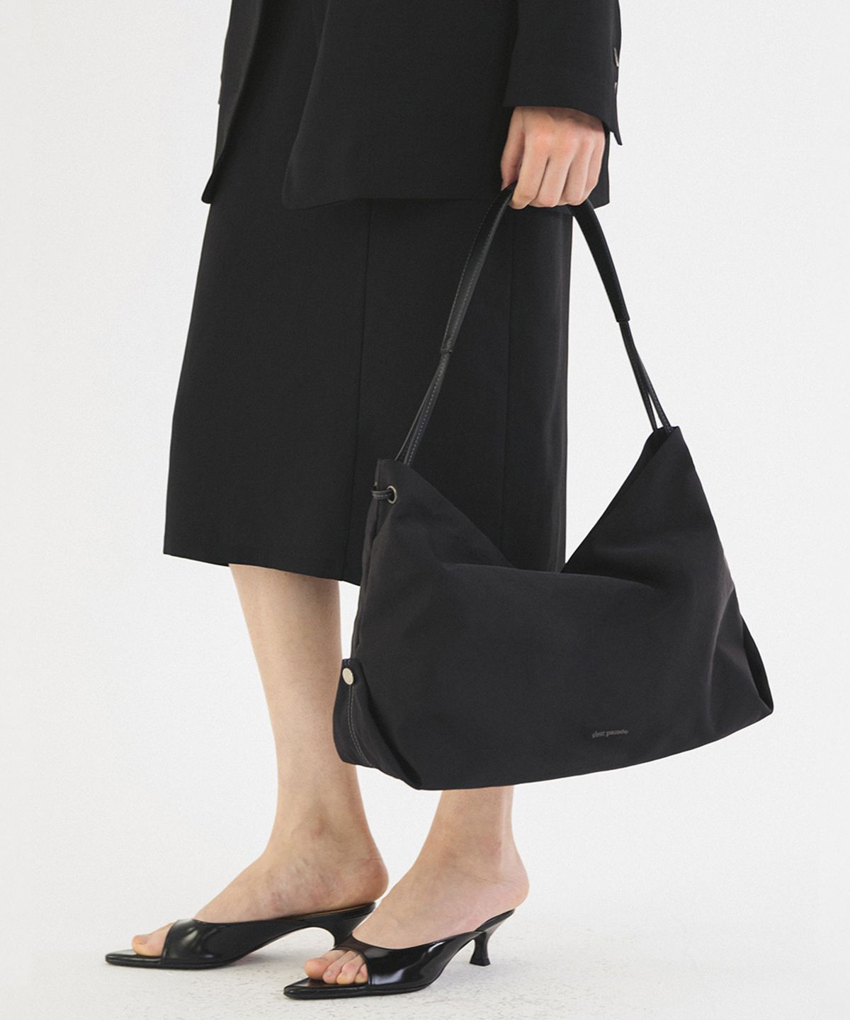 시야쥬(SIYAZU) SIAC3071 Lotus Bag_Black