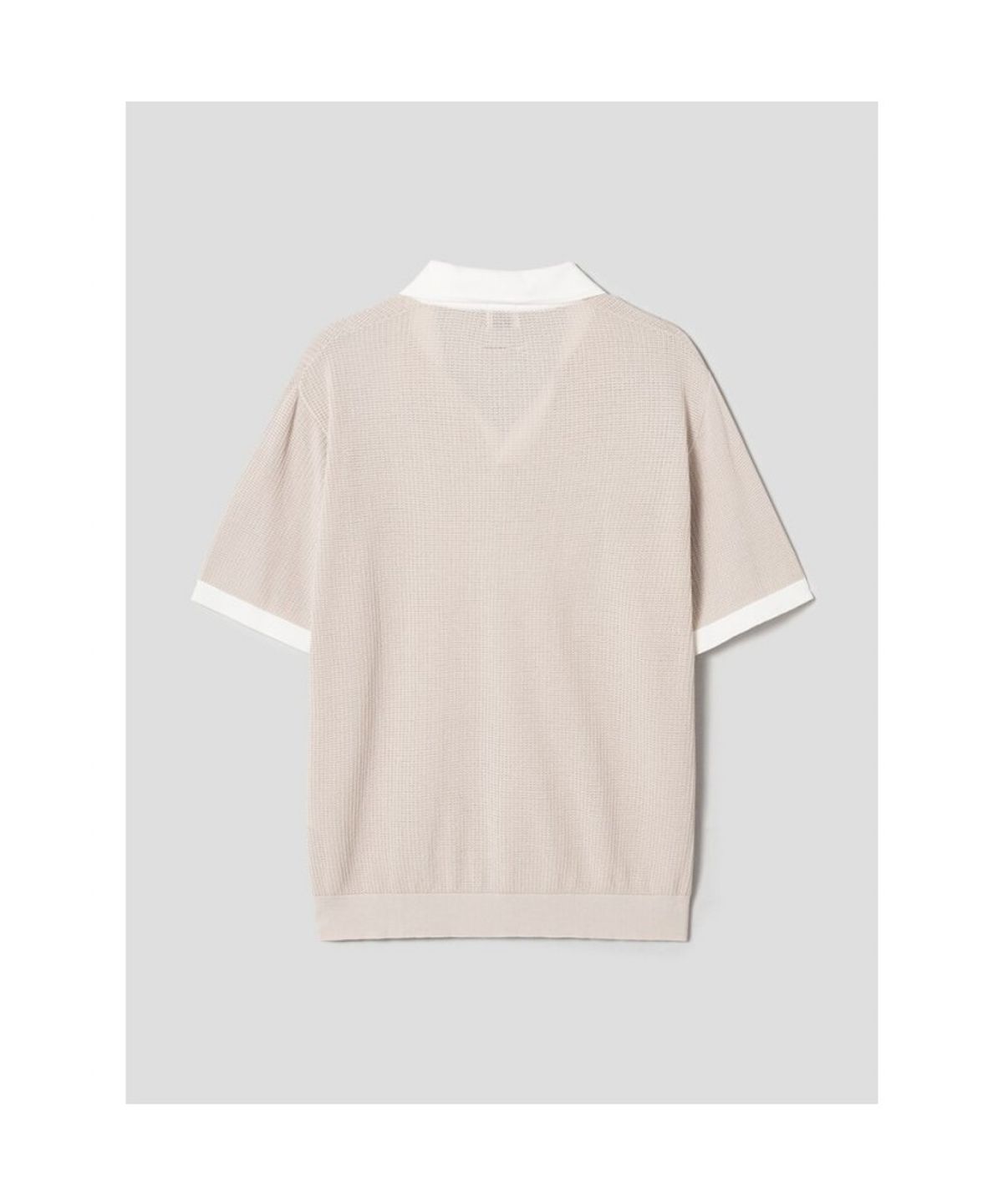 시프트지(SHIFT.G) Color Block Polo  Ivory