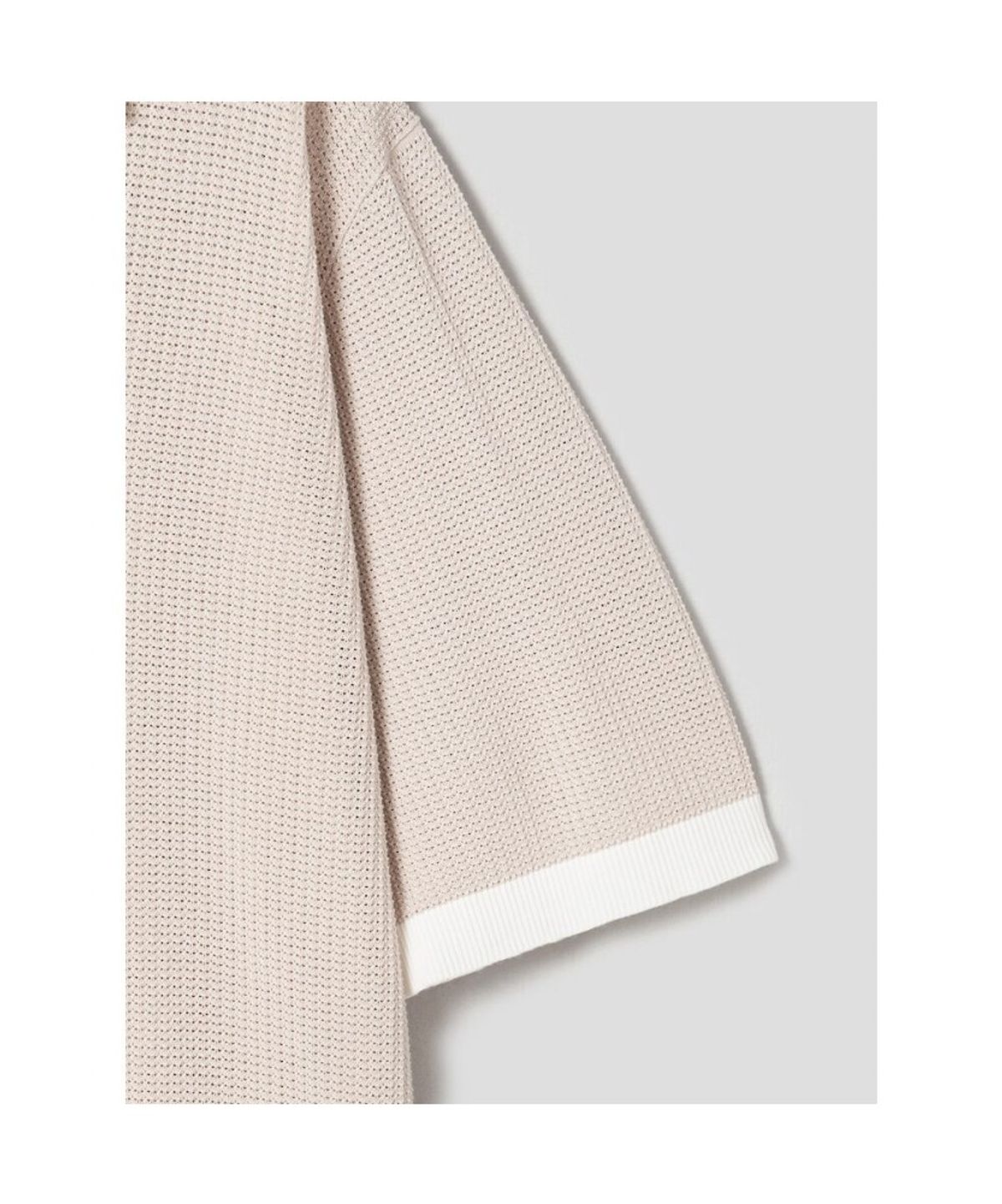 시프트지(SHIFT.G) Color Block Polo  Ivory
