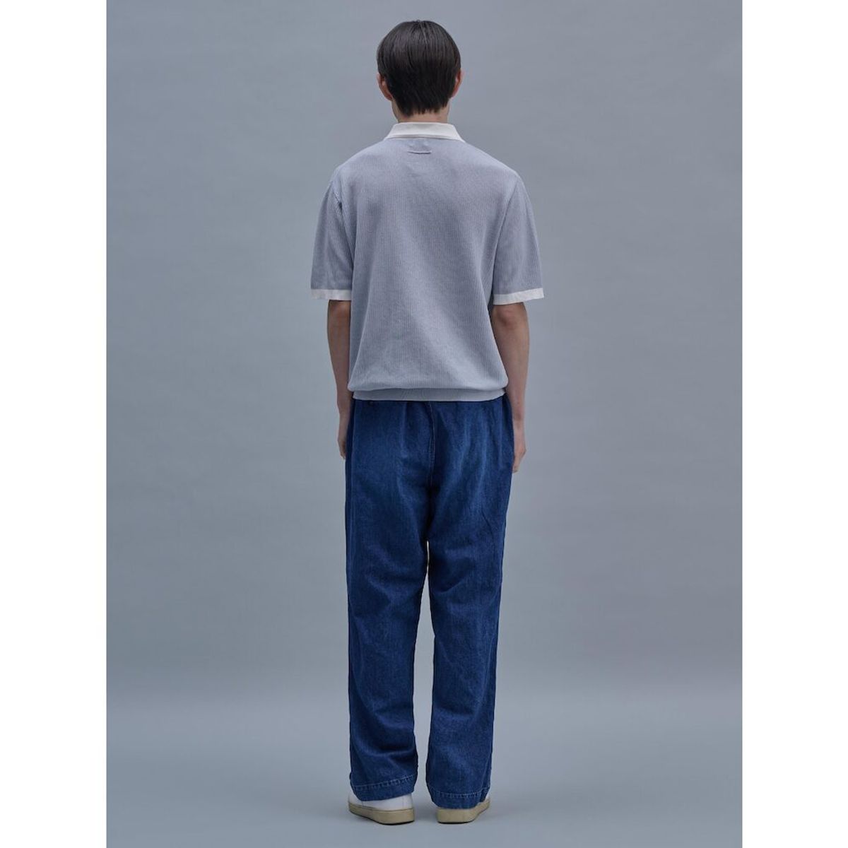 시프트지(SHIFT.G) Color Block Polo  Sky Blue