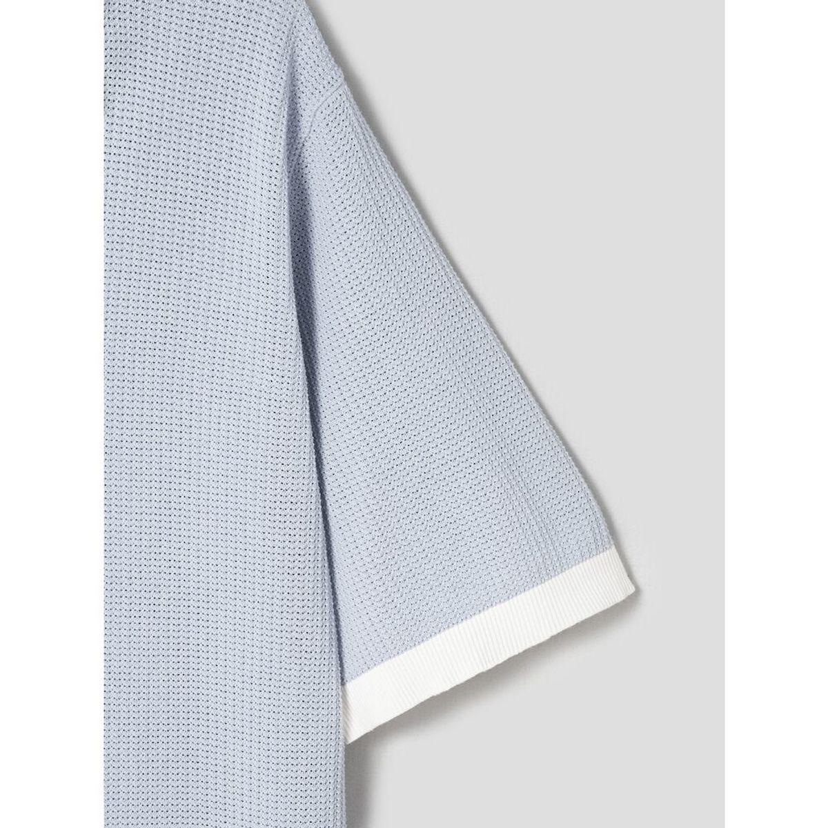 시프트지(SHIFT.G) Color Block Polo  Sky Blue