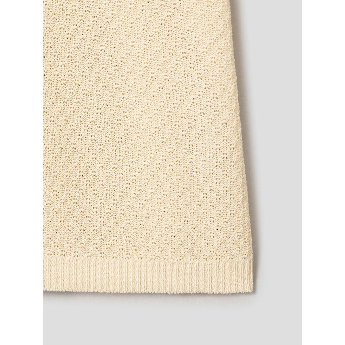 시프트지(SHIFT.G) Paper Yarn Texture Polo  Yellow