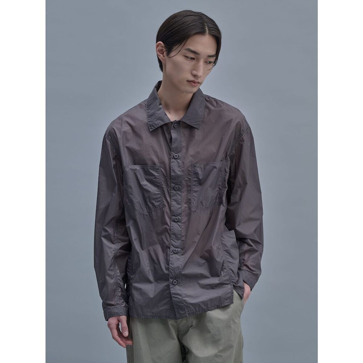 시프트지(SHIFT.G) Lightweight Coverall Jacket  Grey