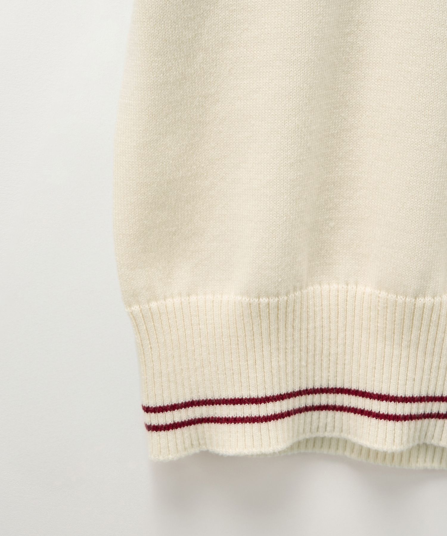 MUSINSA | SATUR (W) Bon Voyage Puff Knit Cream Burgundy