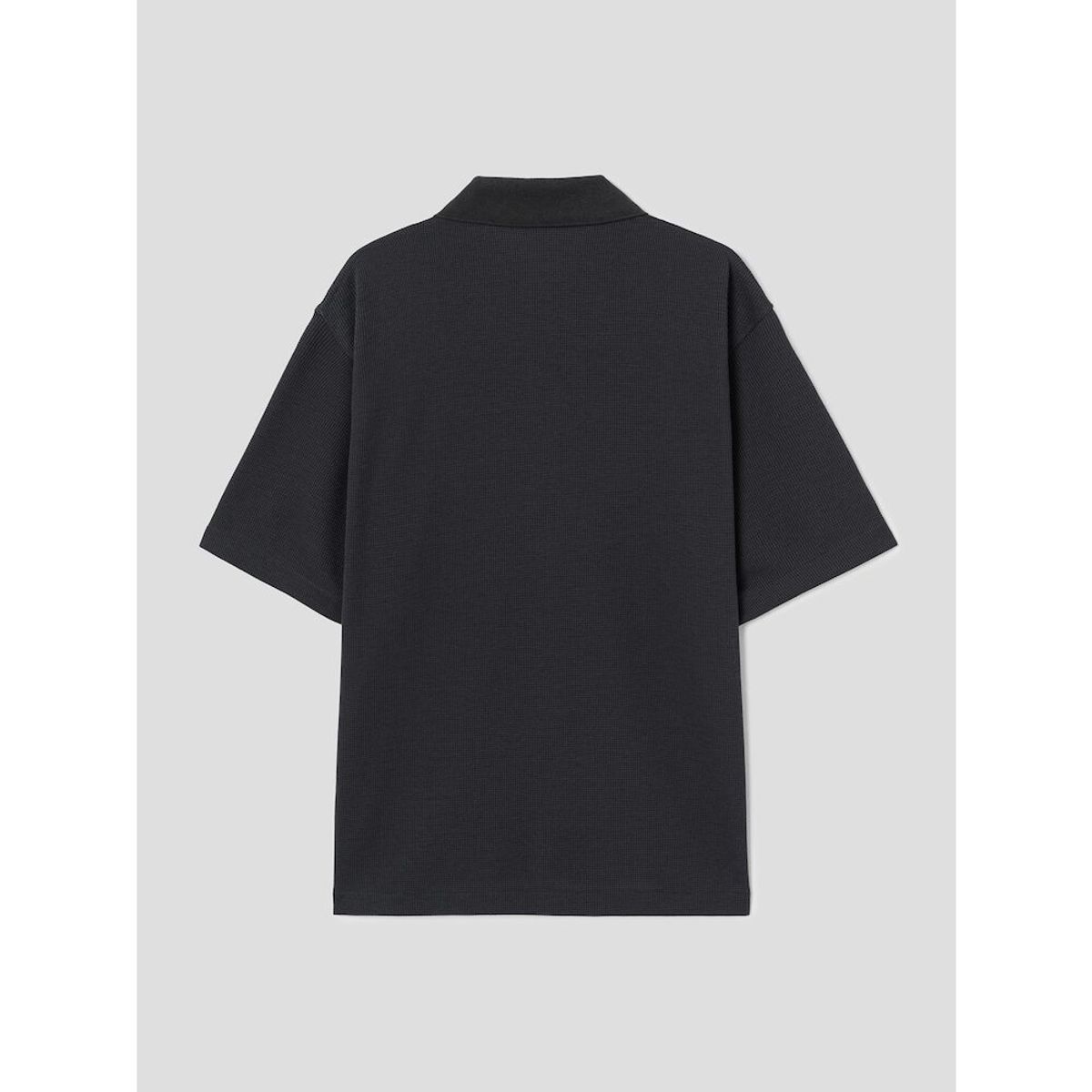 시프트지(SHIFT.G) Open Polo Jersey Shirts  Ash