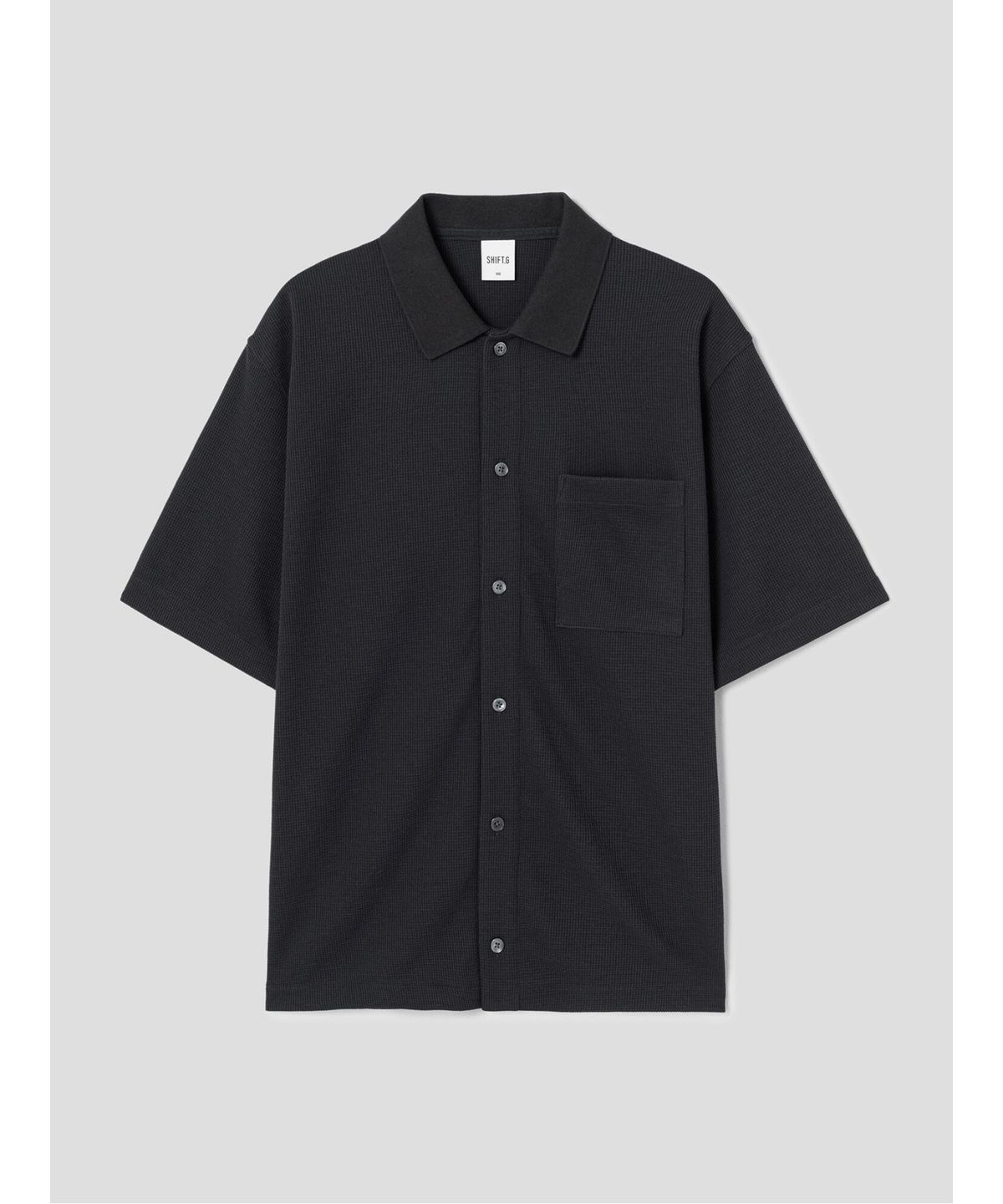 시프트지(SHIFT.G) Open Polo Jersey Shirts  Ash