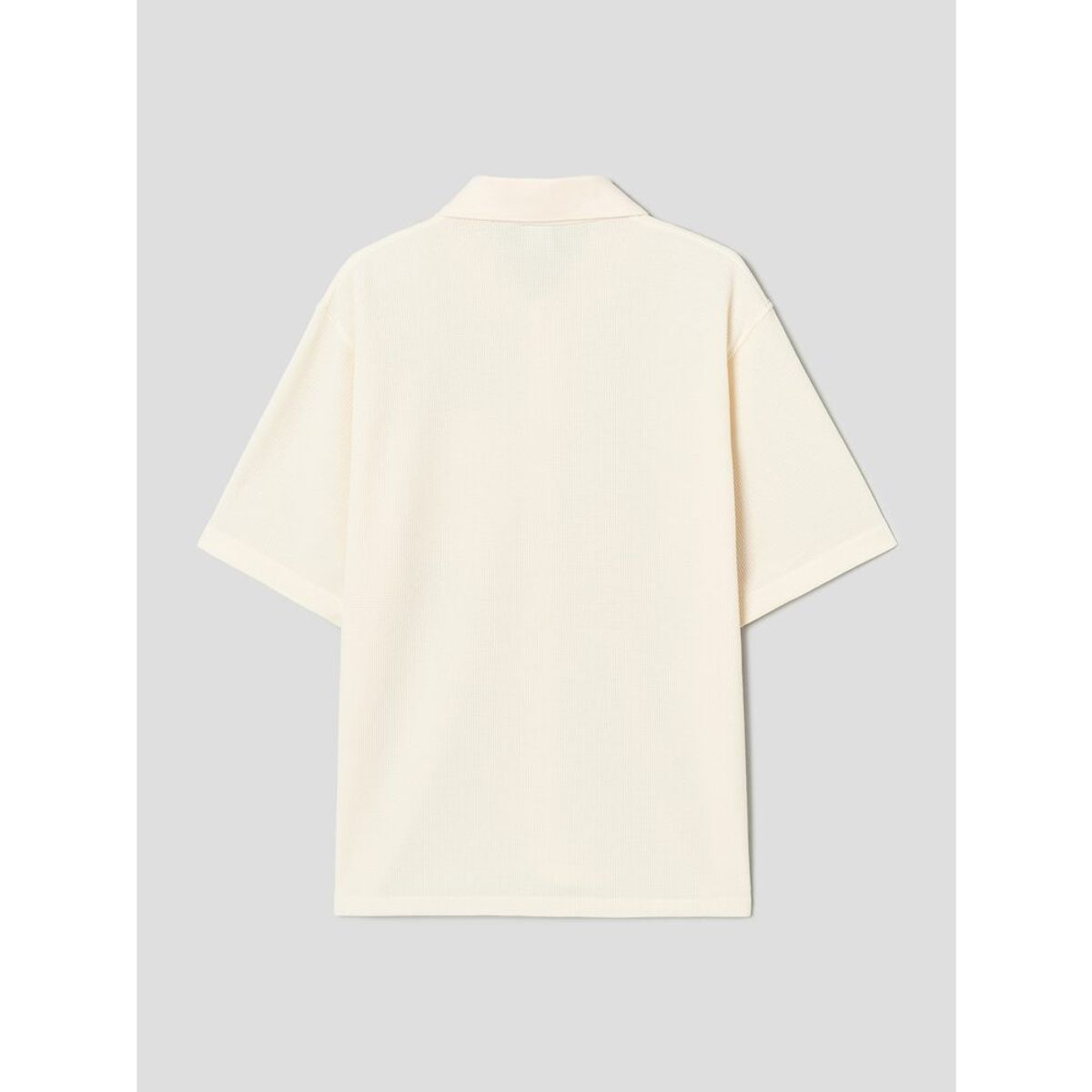 시프트지(SHIFT.G) Open Polo Jersey Shirts  Yellow